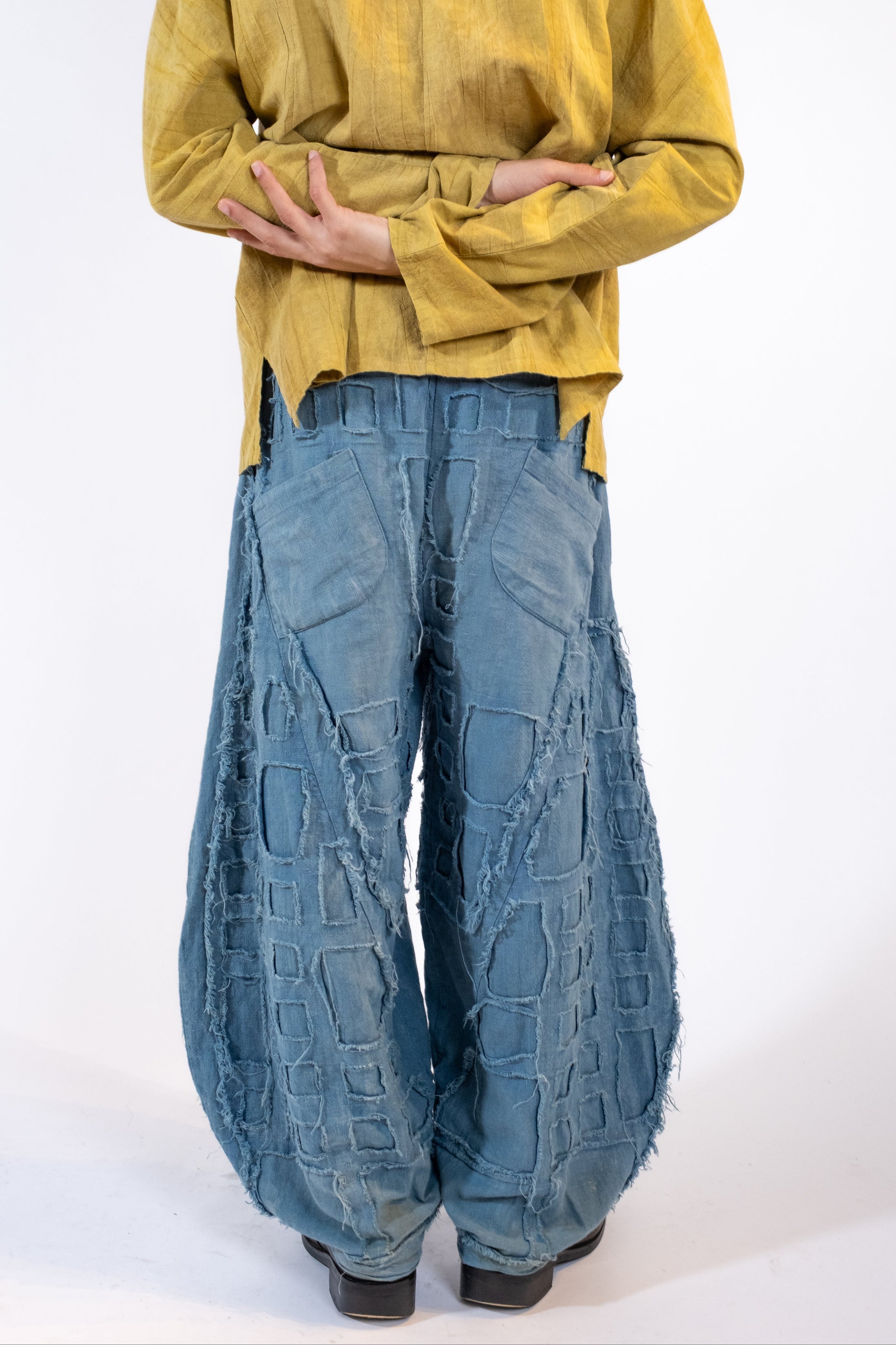 Sculpture Pants // Indigo