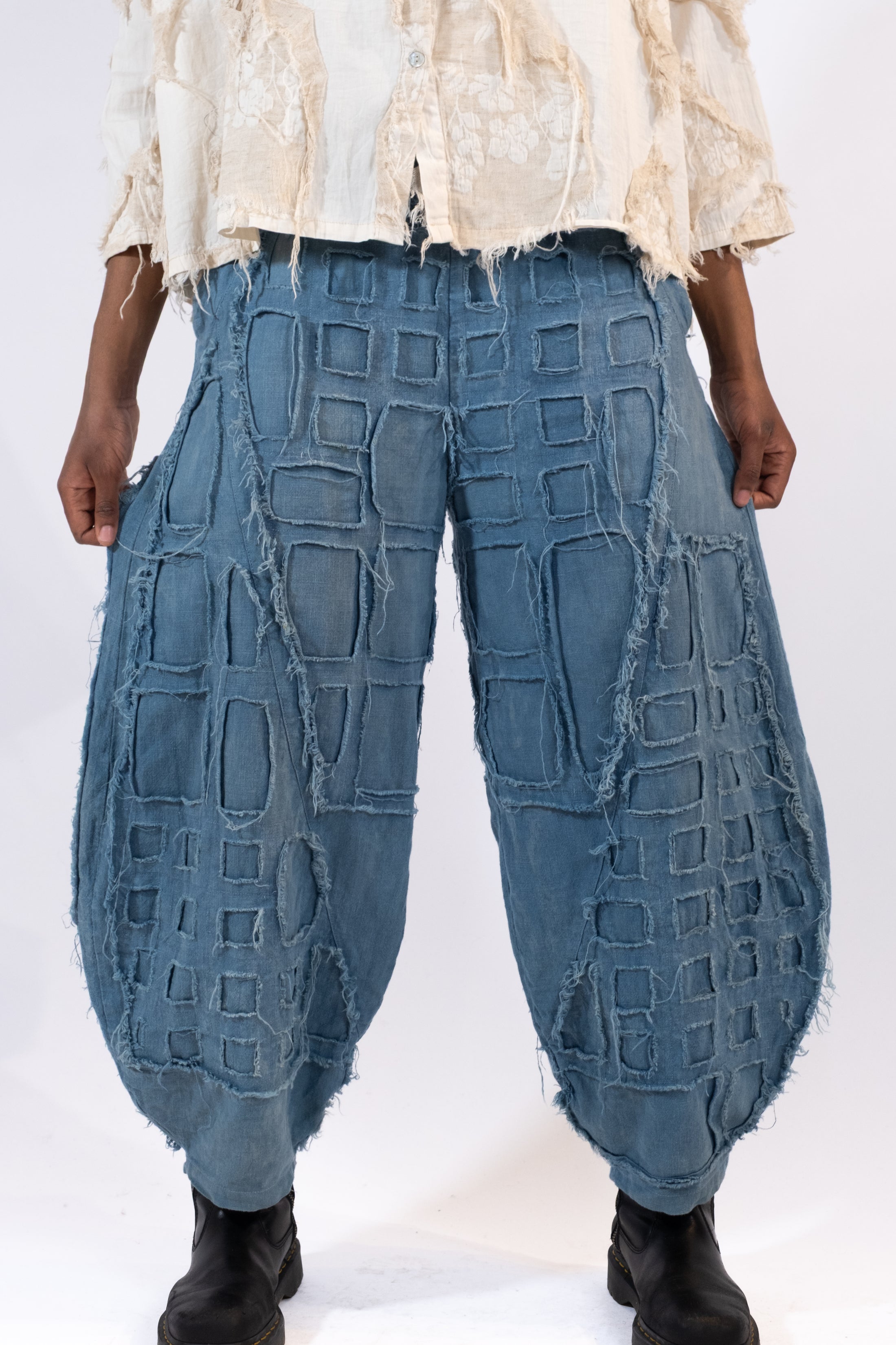 Sculpture Pants // Indigo