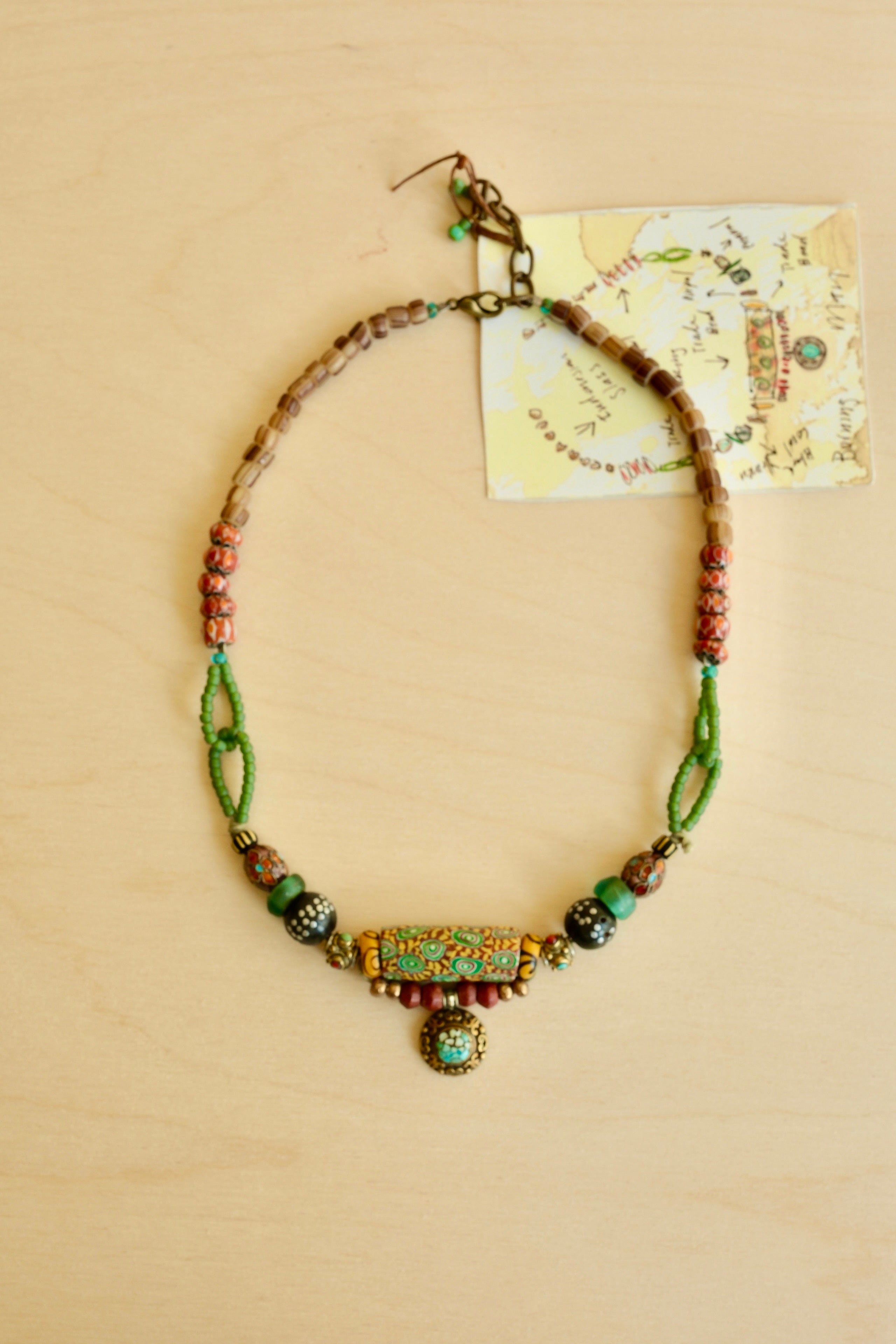 Burning Man Necklace
