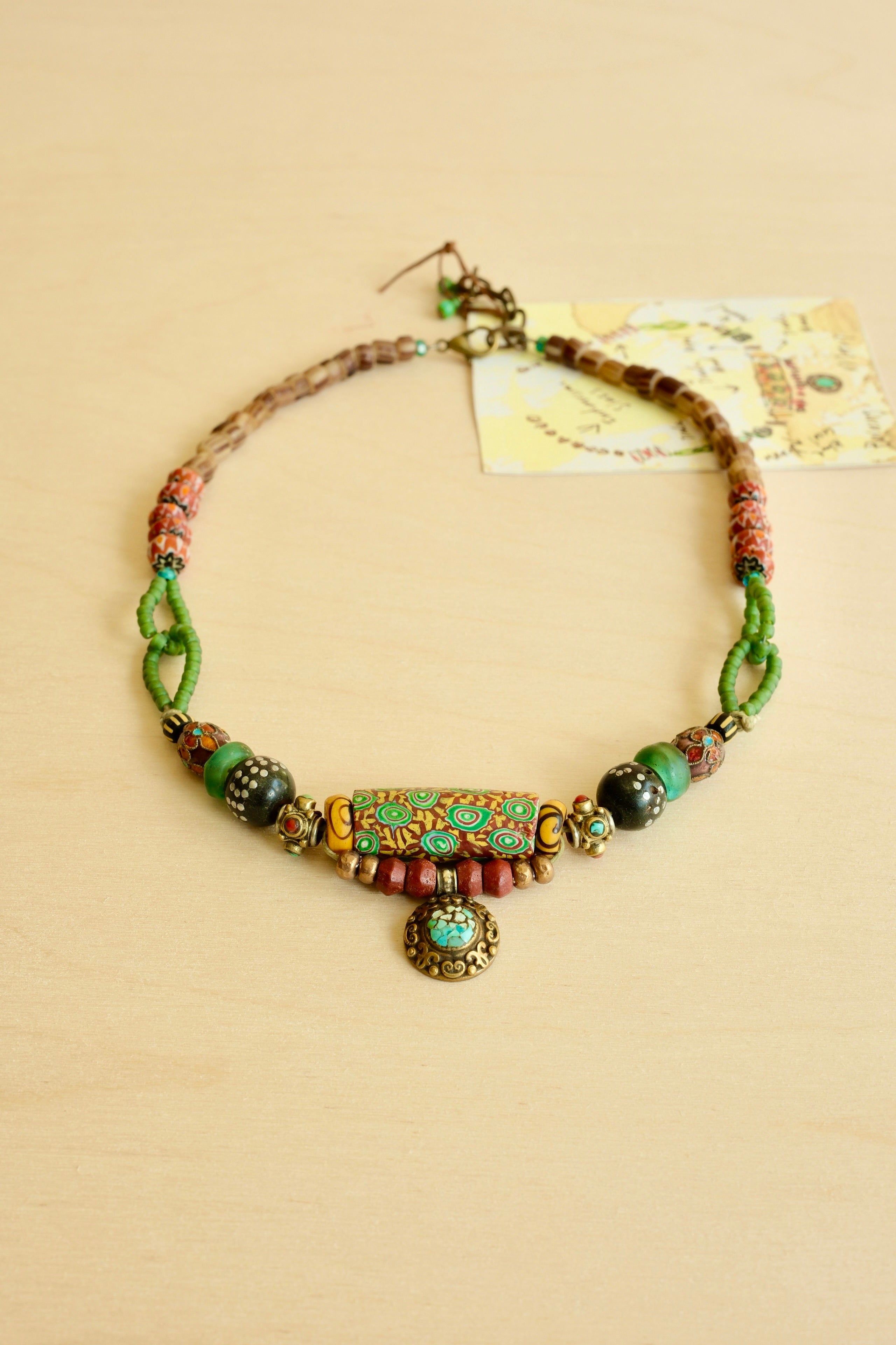 Burning Man Necklace
