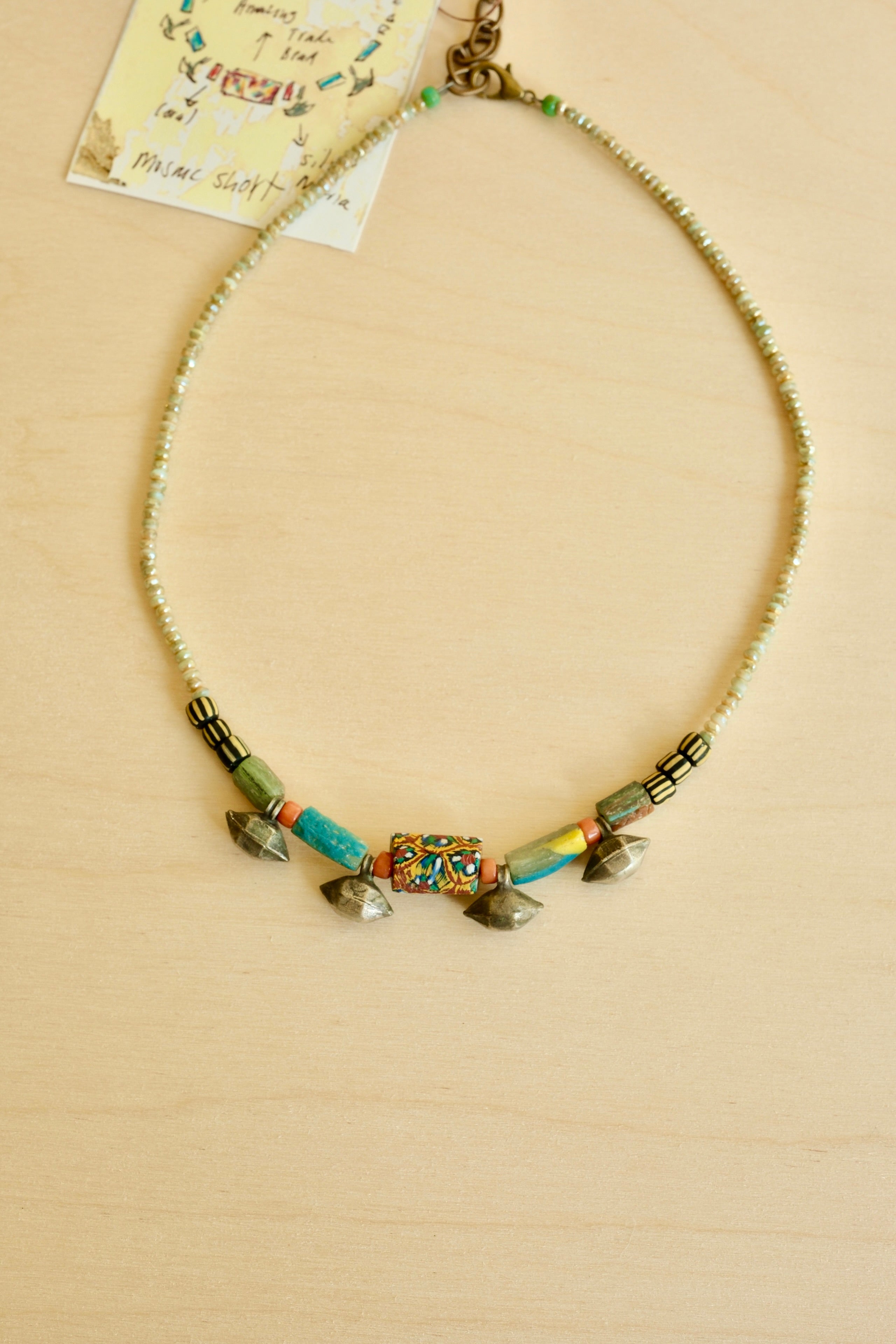 Mosaic Short Necklace