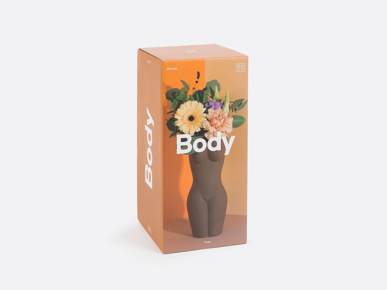 Large Black Body Vase