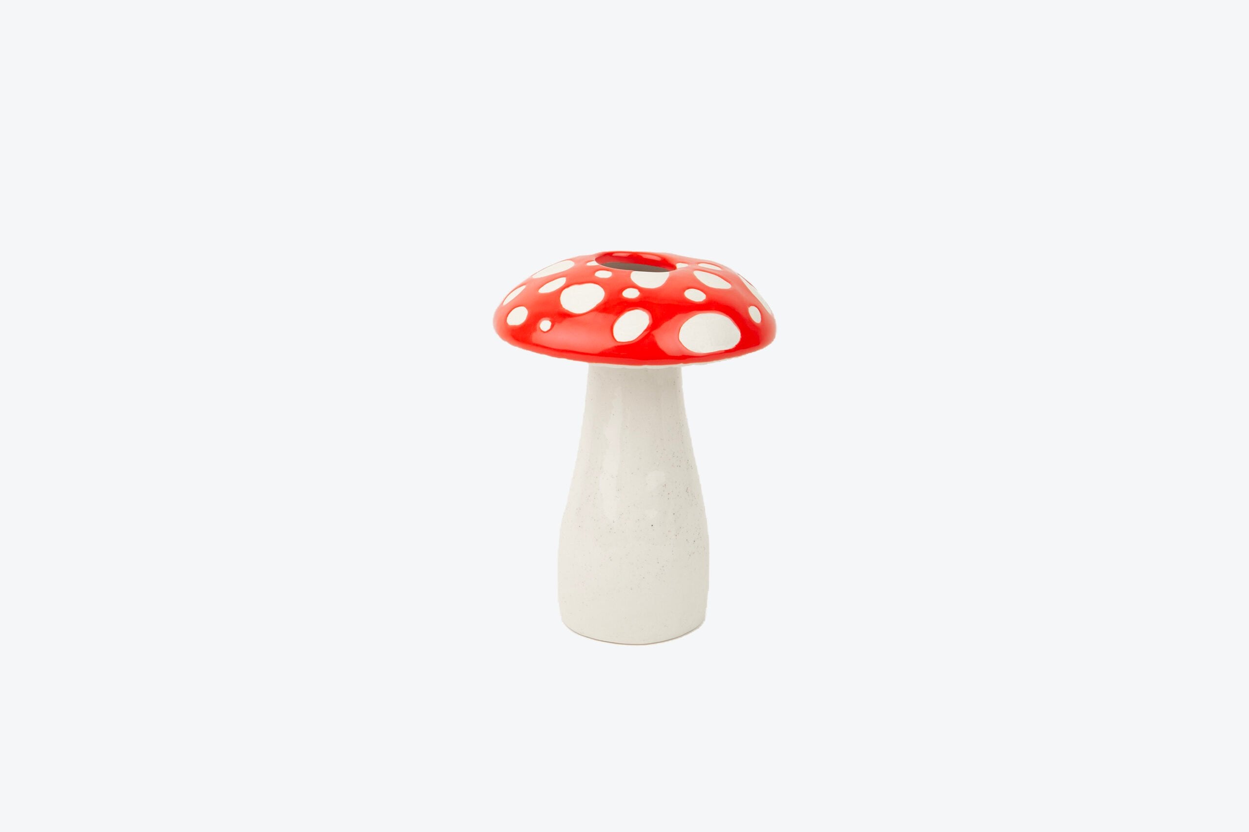Large Amanita Mushroom Vase