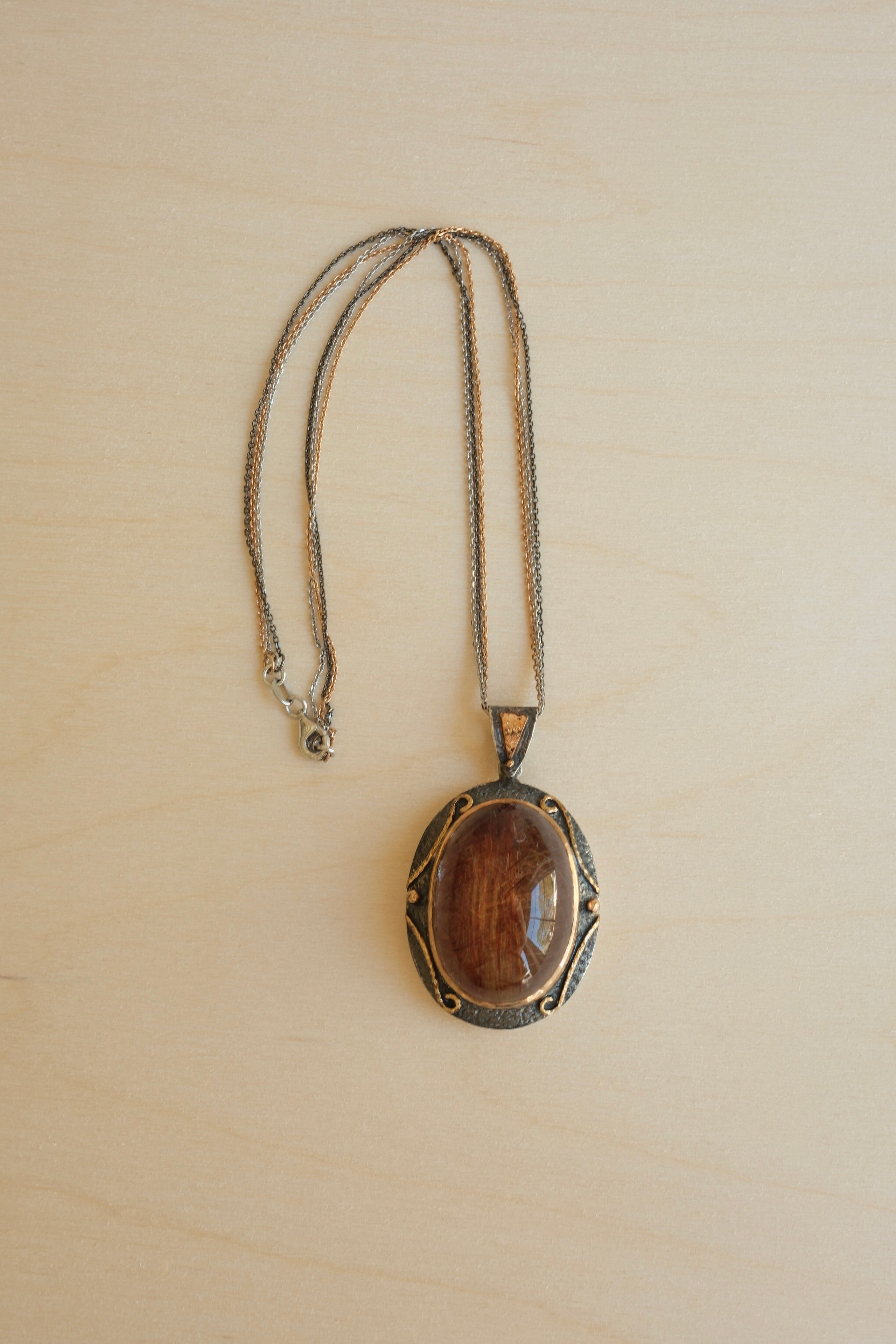 Rutilated Quartz Necklace