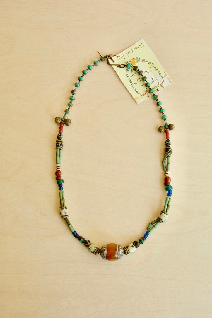 Tibetan Copal Necklace