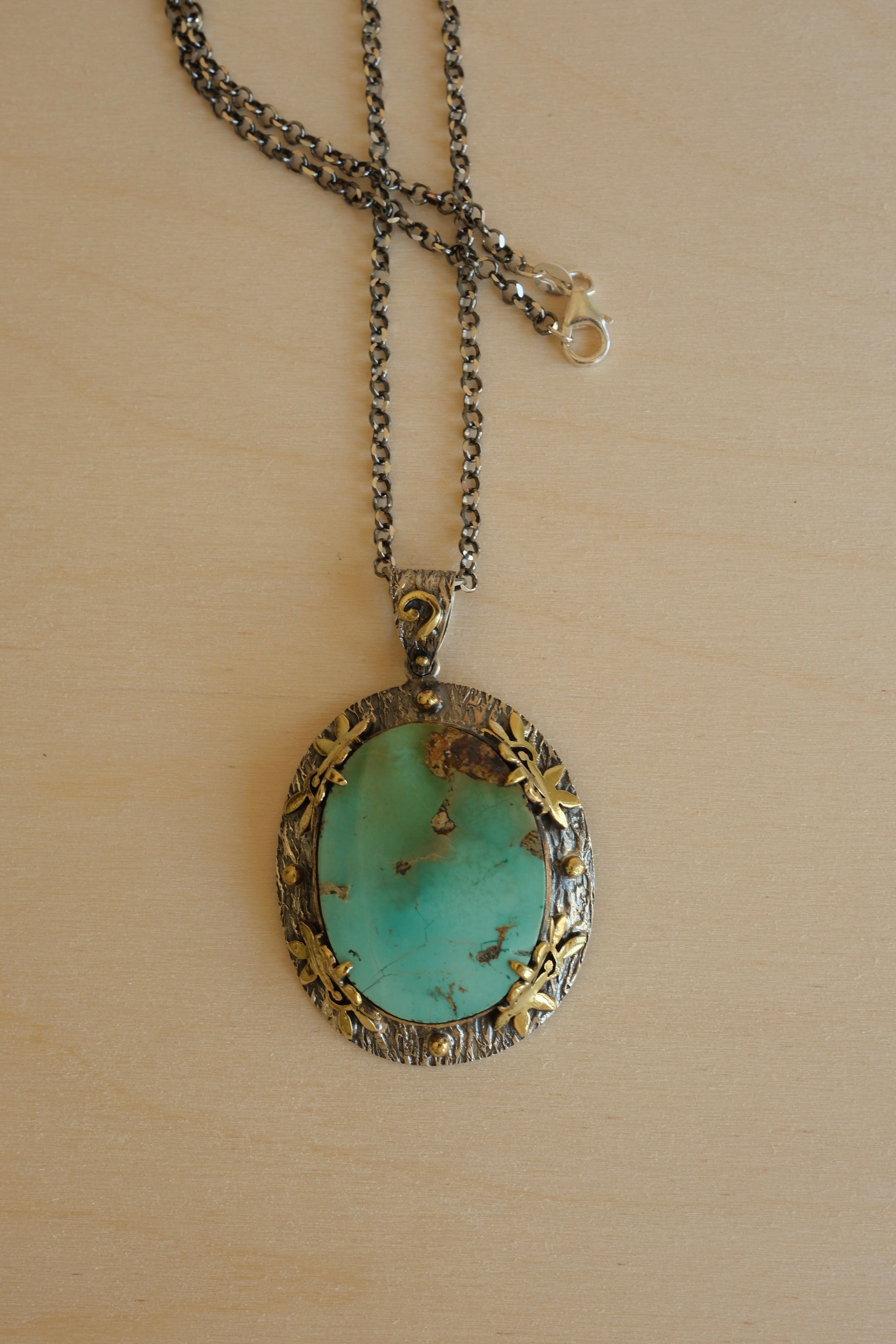 Royston Round Turquoise Necklace