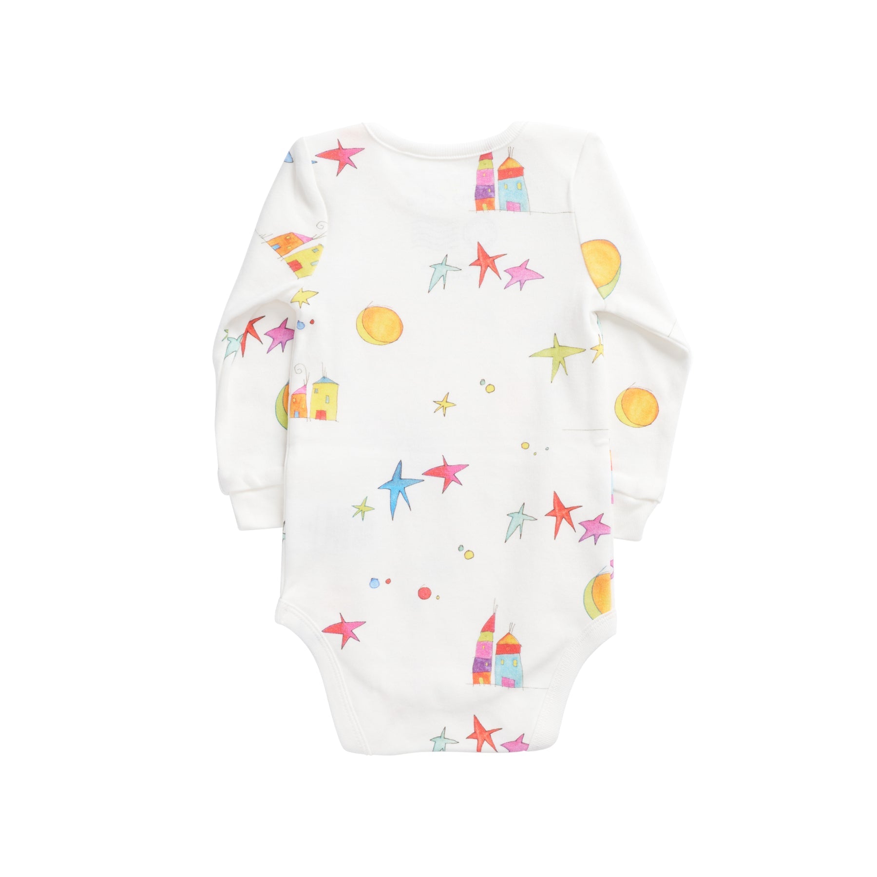 Flying Edna All Over Print Organic Bodysuit