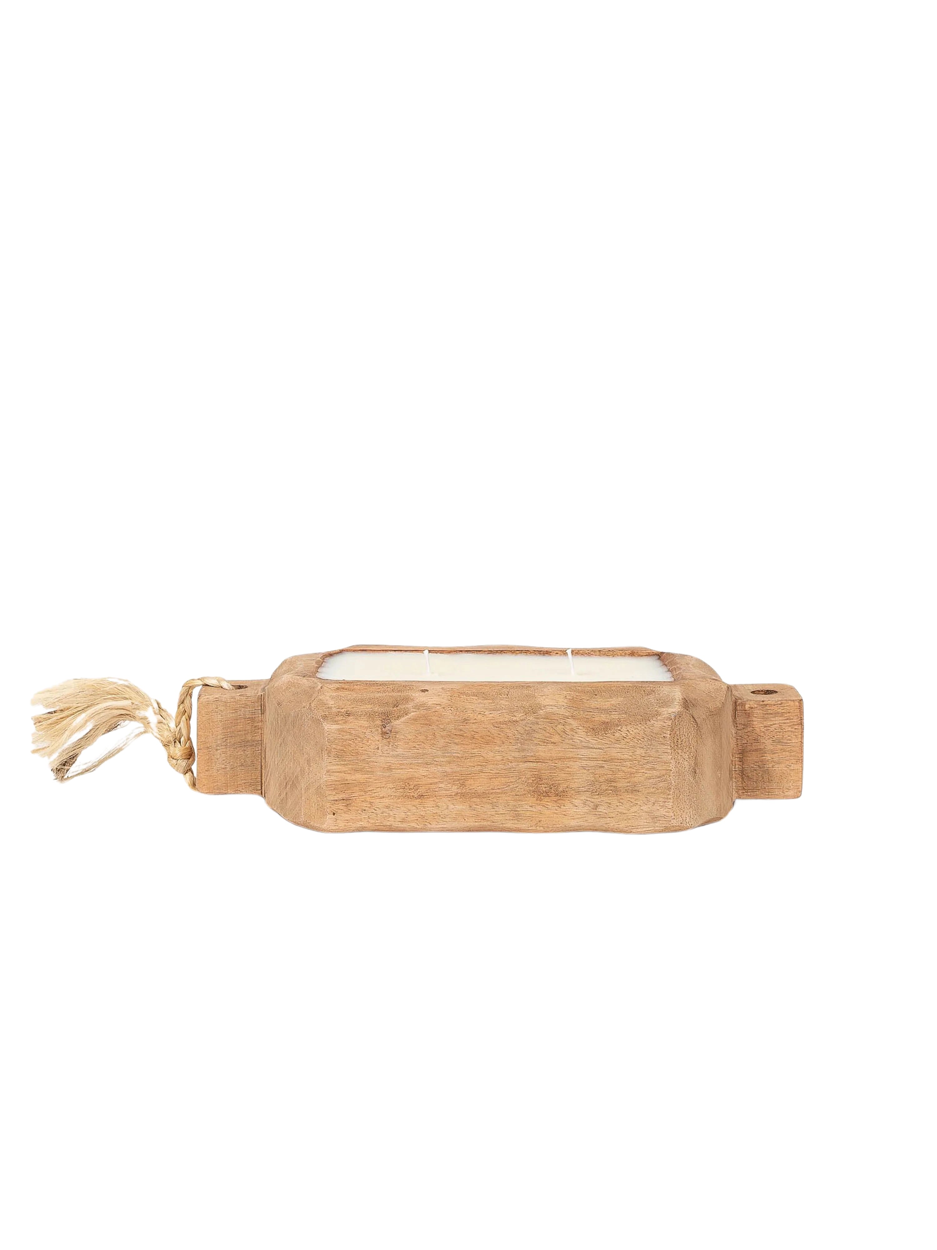 Small Driftwood Candle