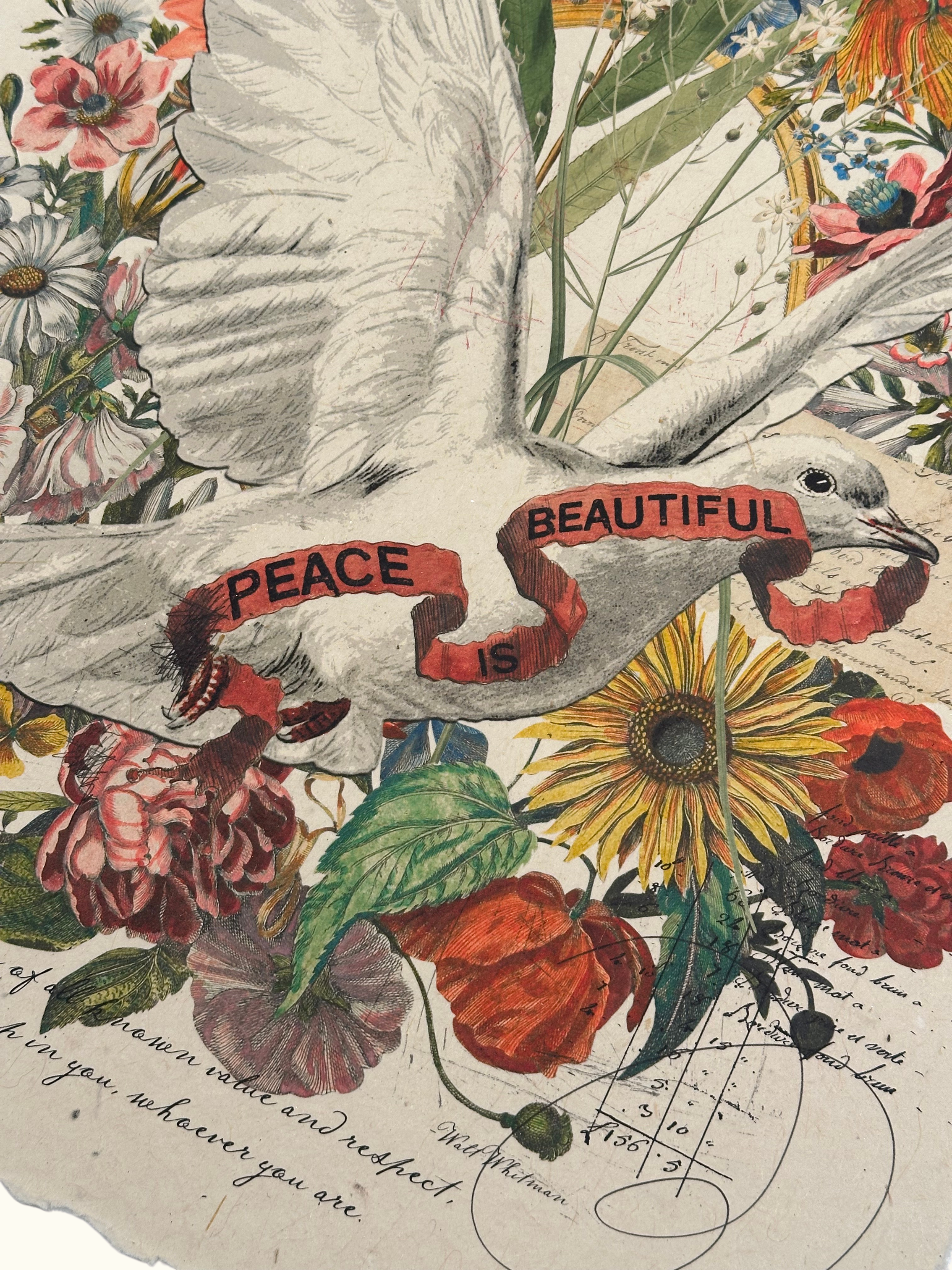 Peace is Beautiful Print