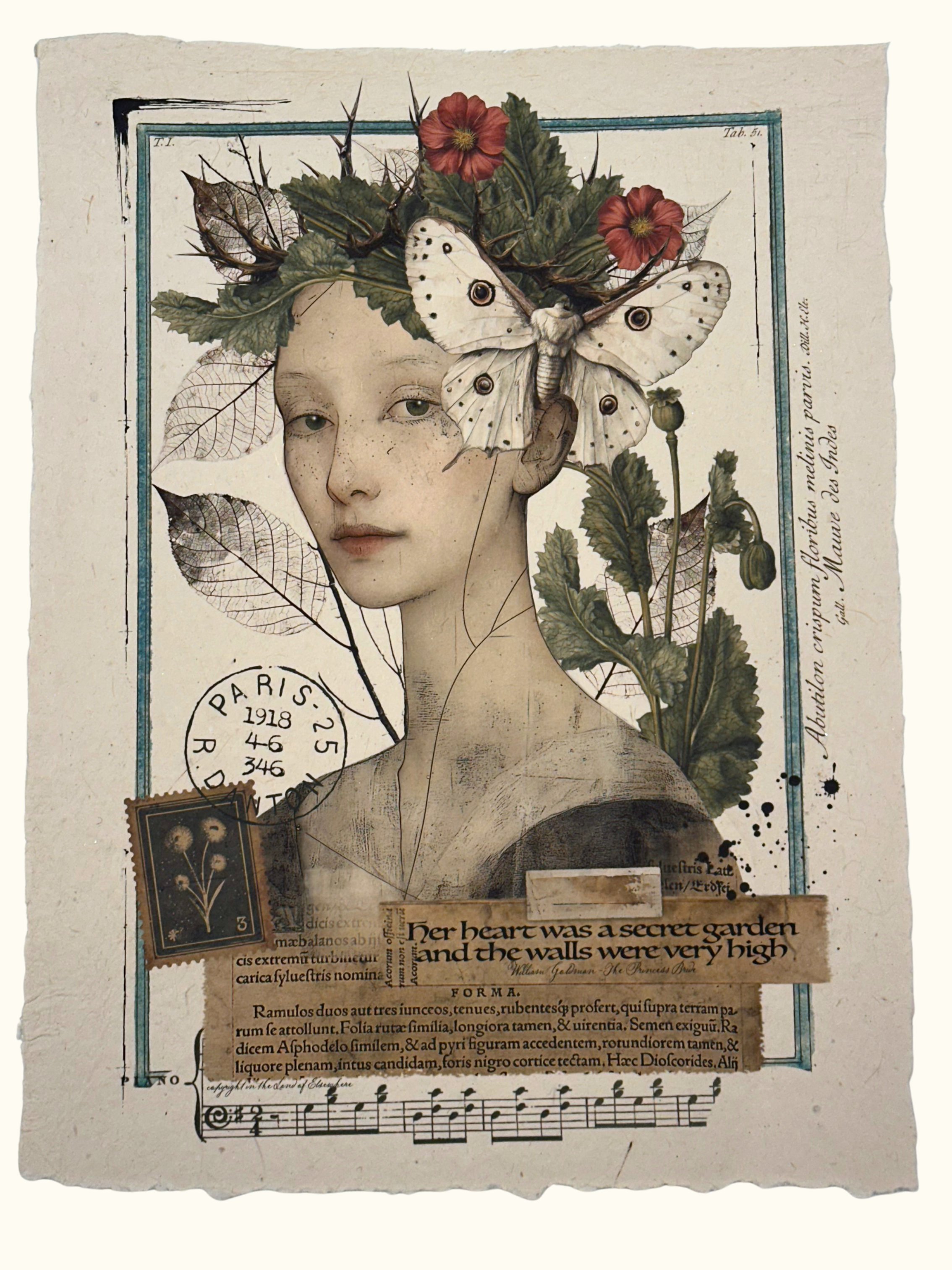 Her Heart was a Secret Garden Print