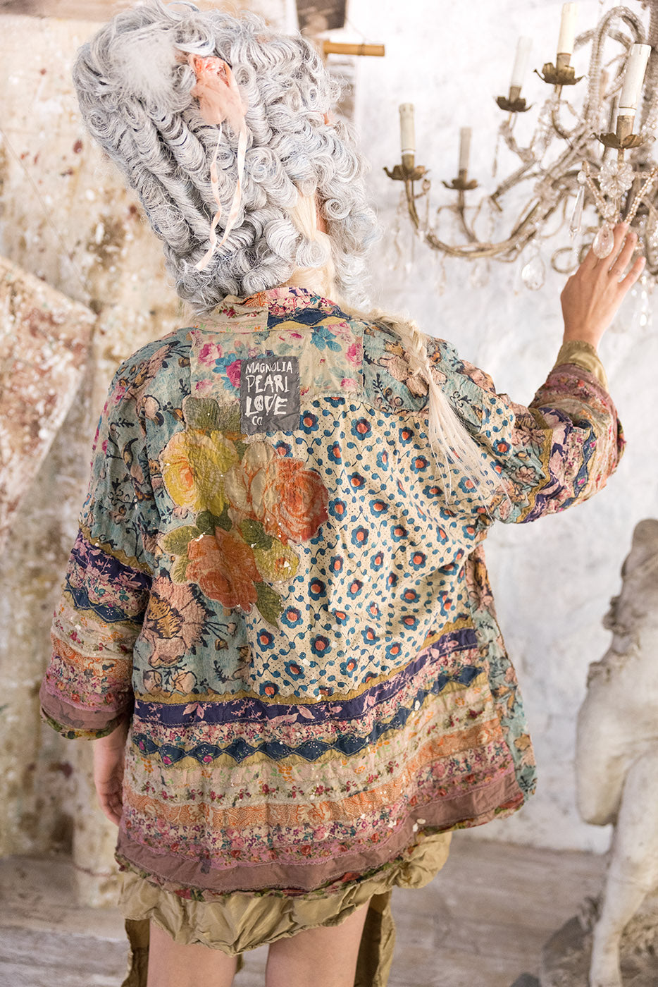 Jacket 1065 Versailles Quilted Julian Kimono O/S