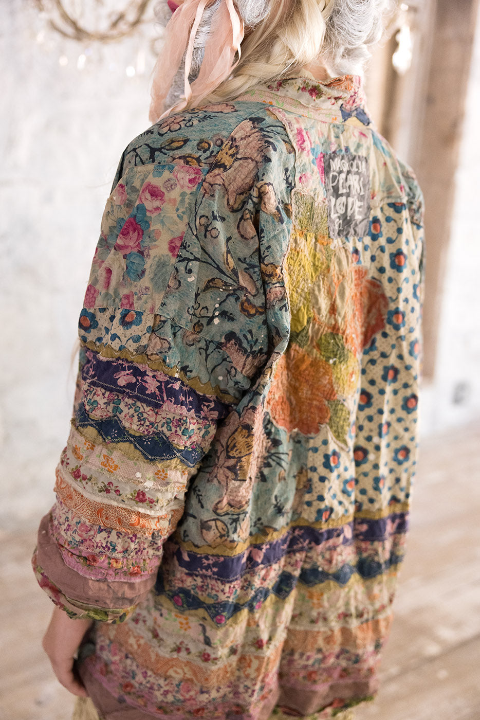 Jacket 1065 Versailles Quilted Julian Kimono O/S