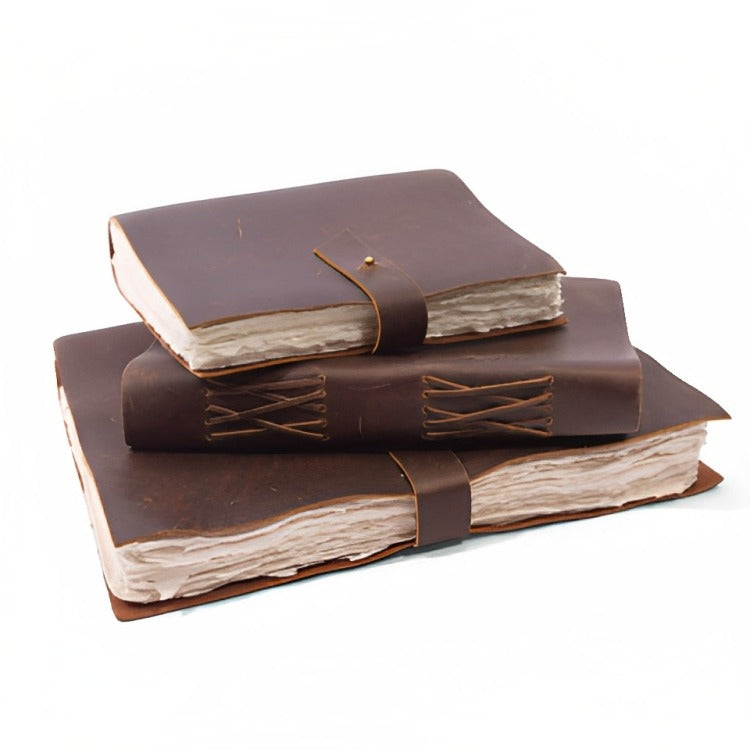 Small Chocolate Oiled Leather Journal