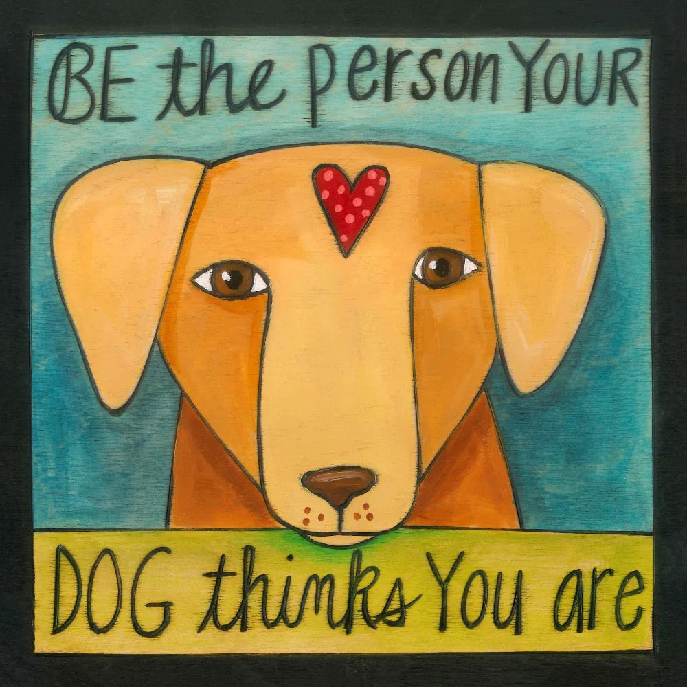 "Love Is a Wagging Tail" Plaque