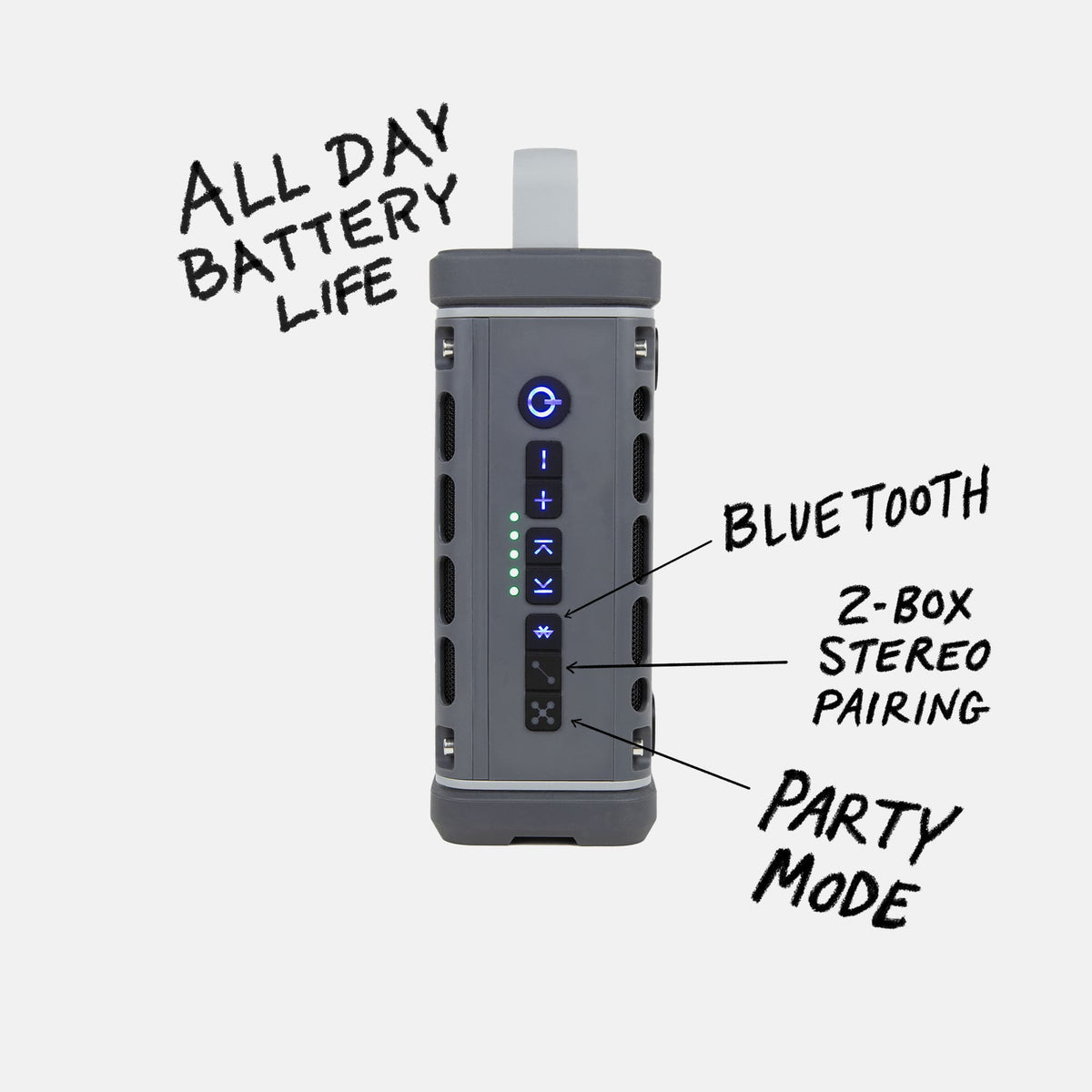 Turtlebox Ranger // Gray