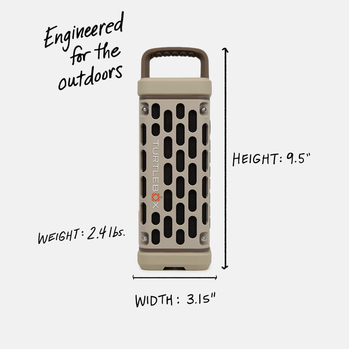 Turtlebox Ranger // Tan