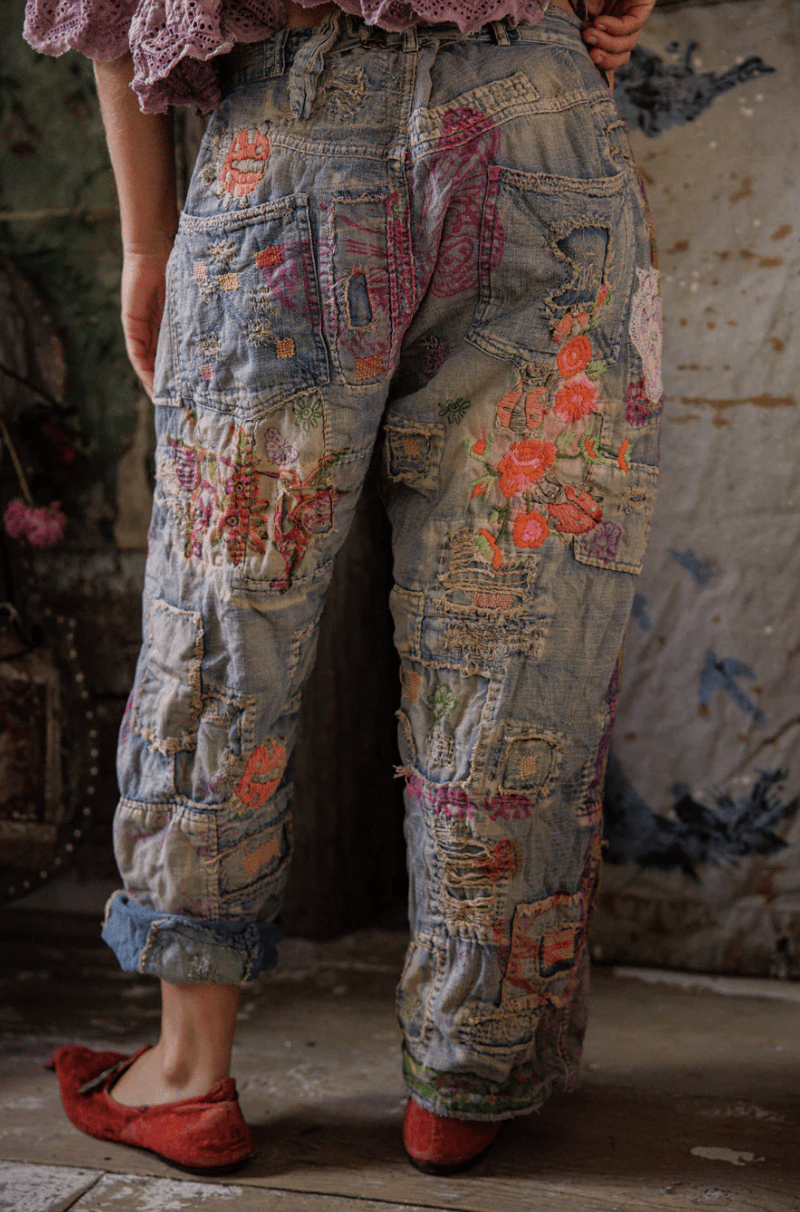 Pants 864 Washed Indigo Ladybug Musette Denims OS
