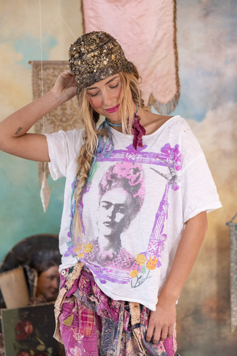 Top 2311 True Frida Retablo T O/S