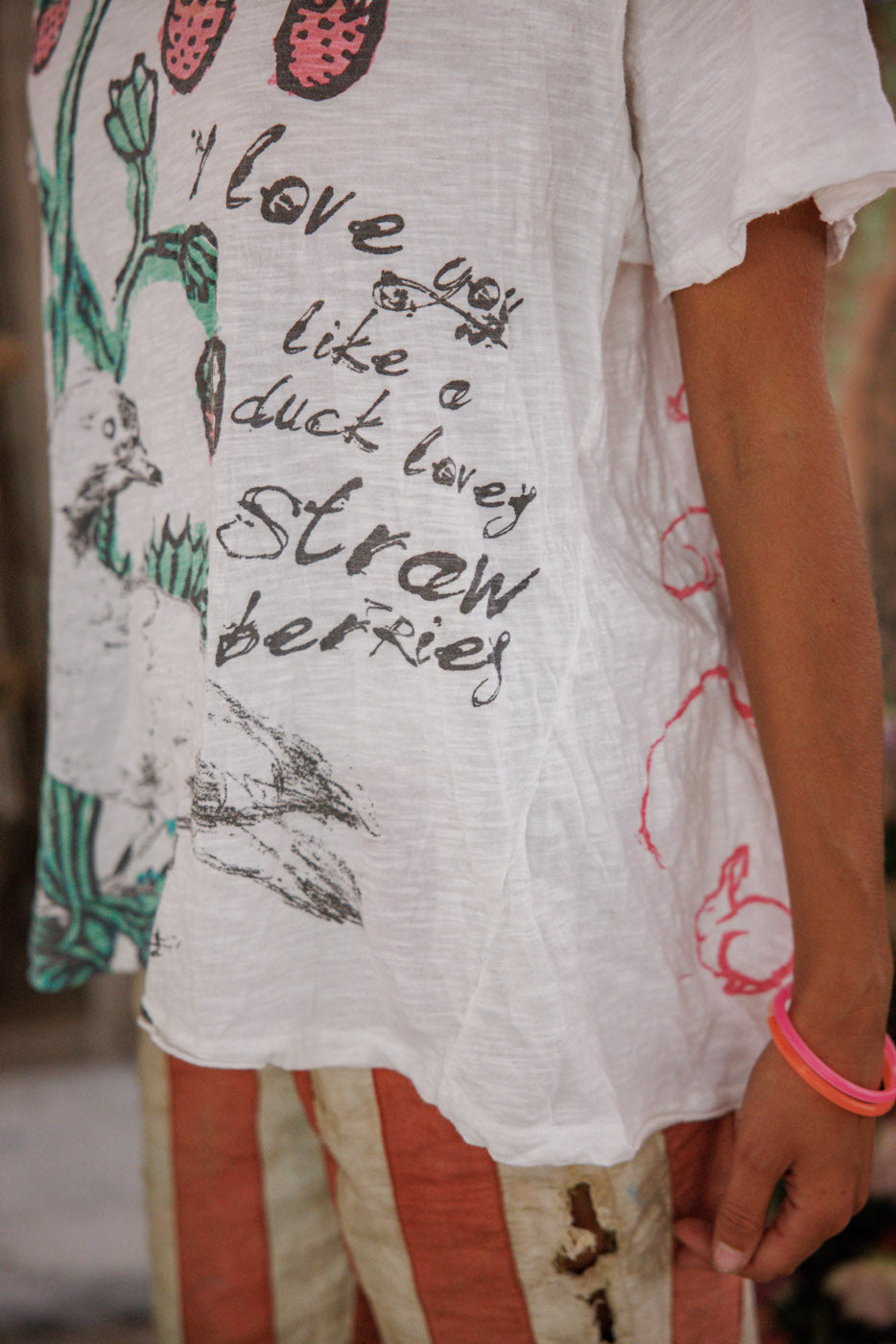 Top 2756 True Ducks Love Strawberries T OS