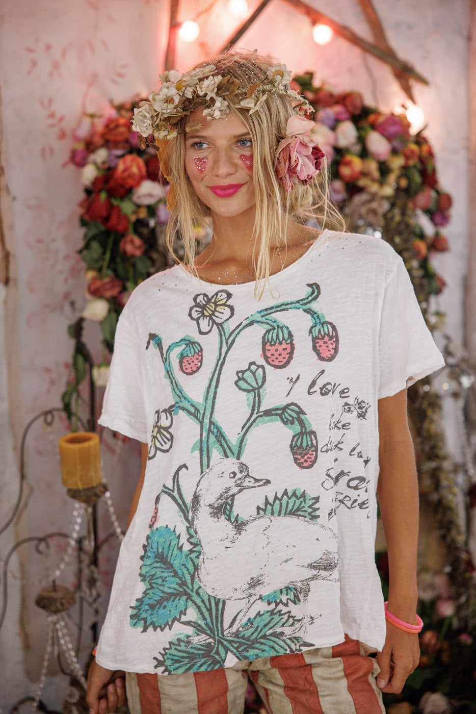 Top 2756 True Ducks Love Strawberries T OS