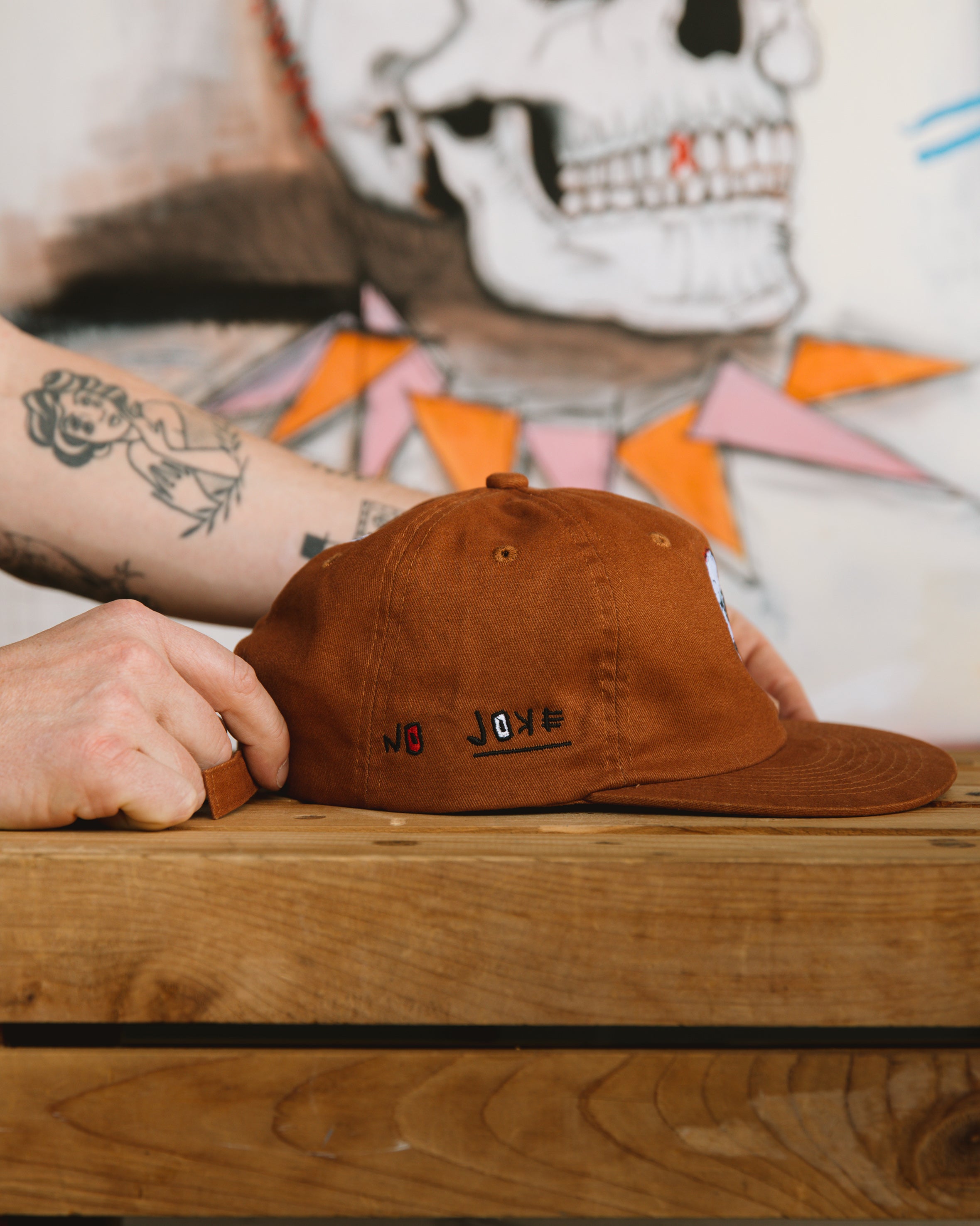 Embroidered Bax 'The Joker' Hat