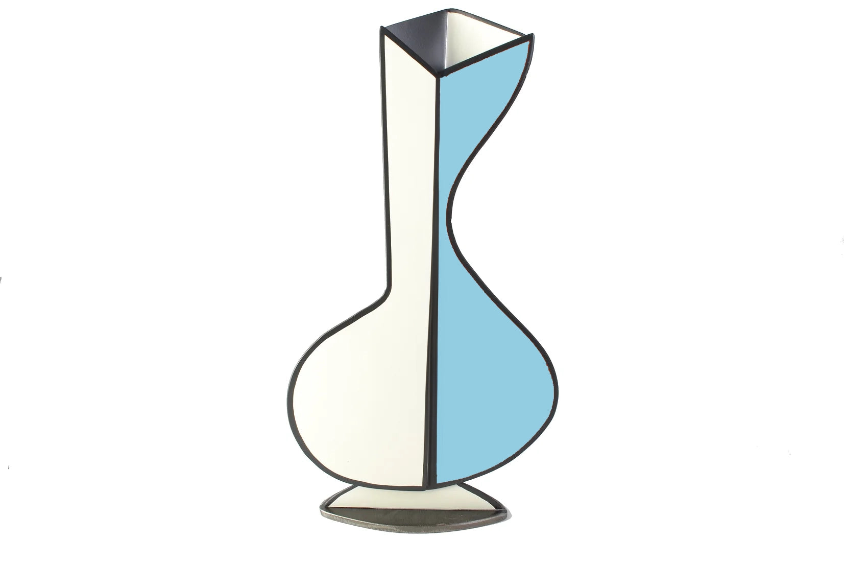 "Bjorn" Functional Vase Sculpture // Blue