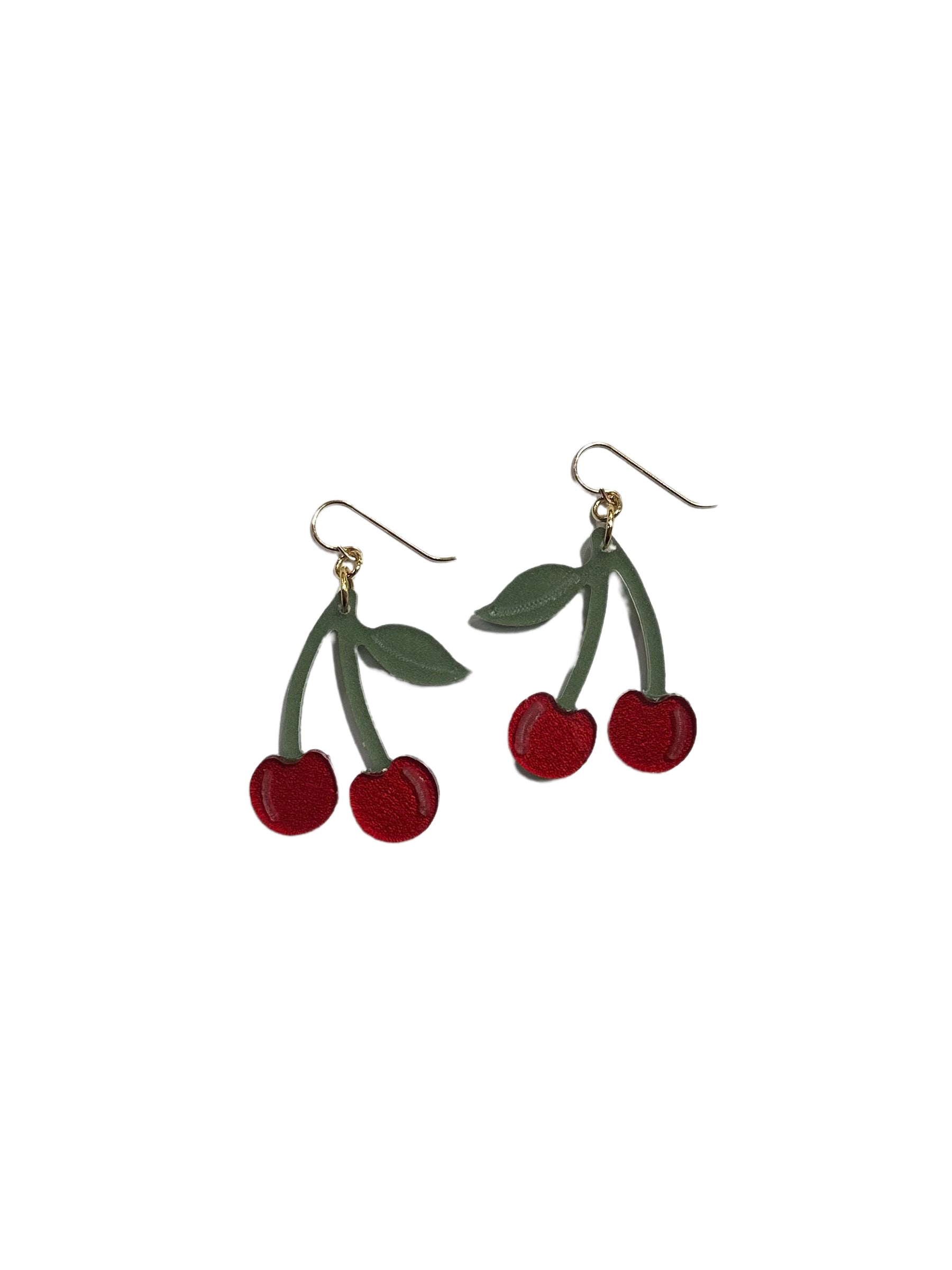 Small Cherry Earrings