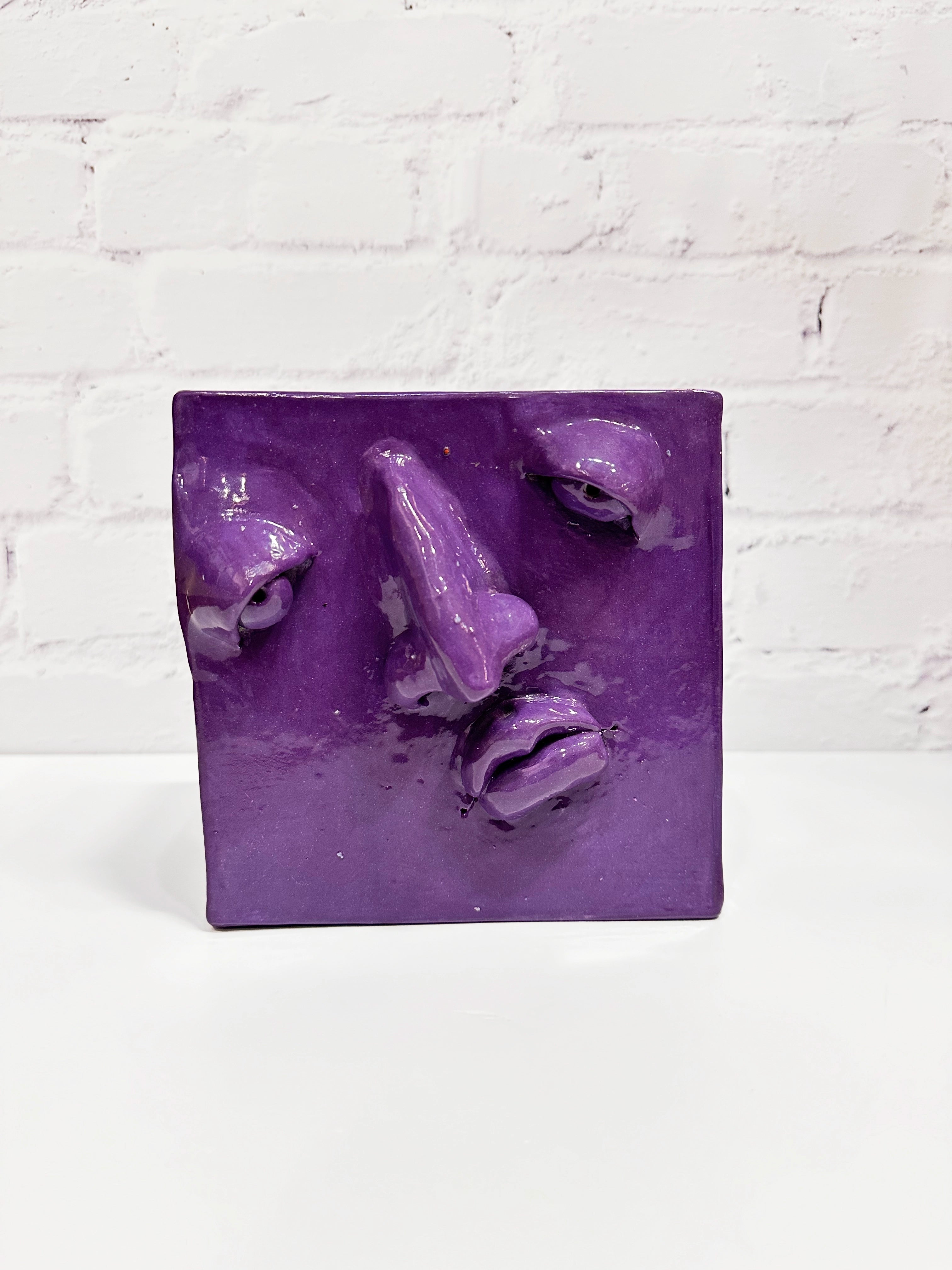 Block Head // Purple
