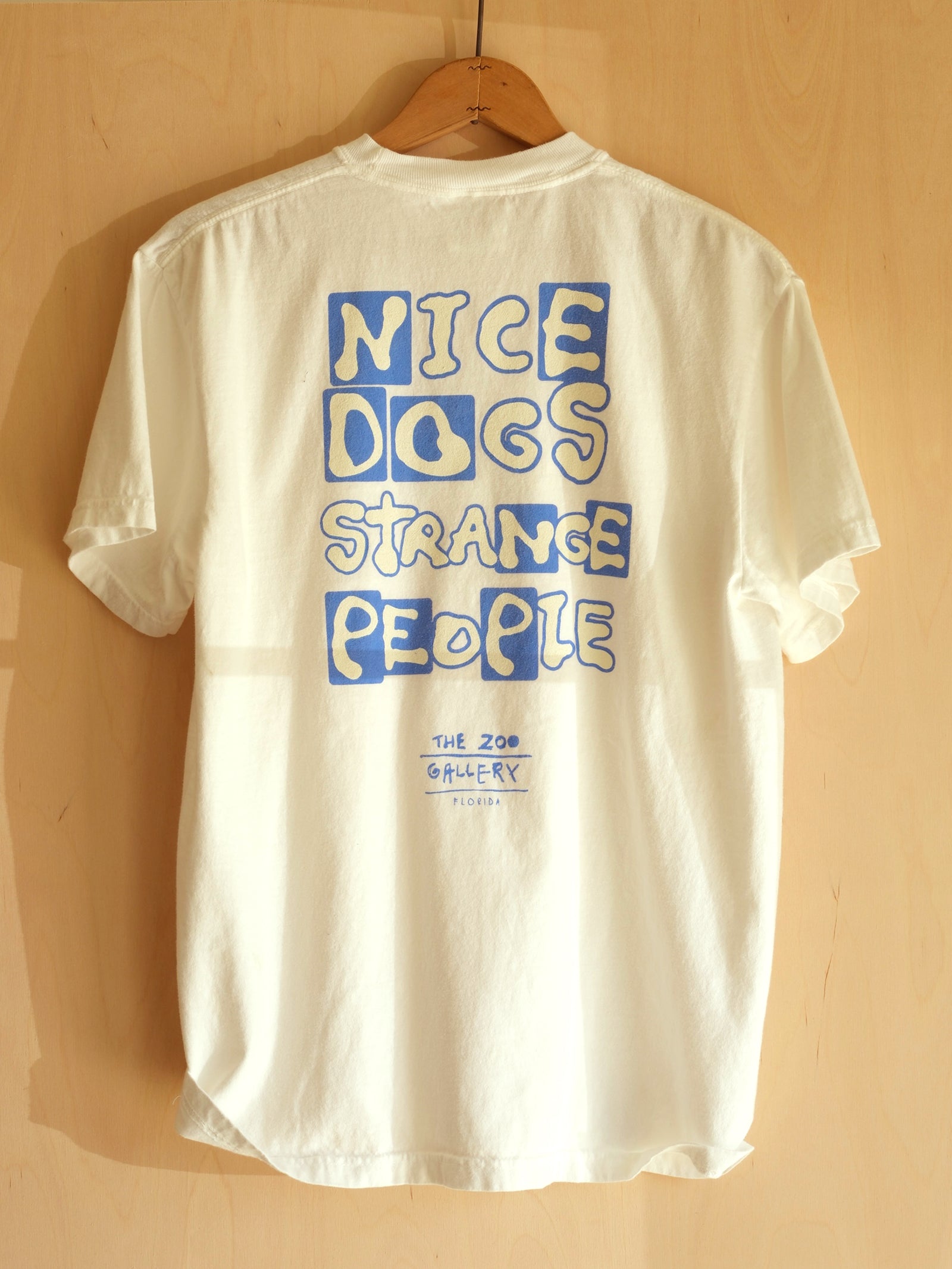 Nice Dogs Strange People T-shirt // Oddball