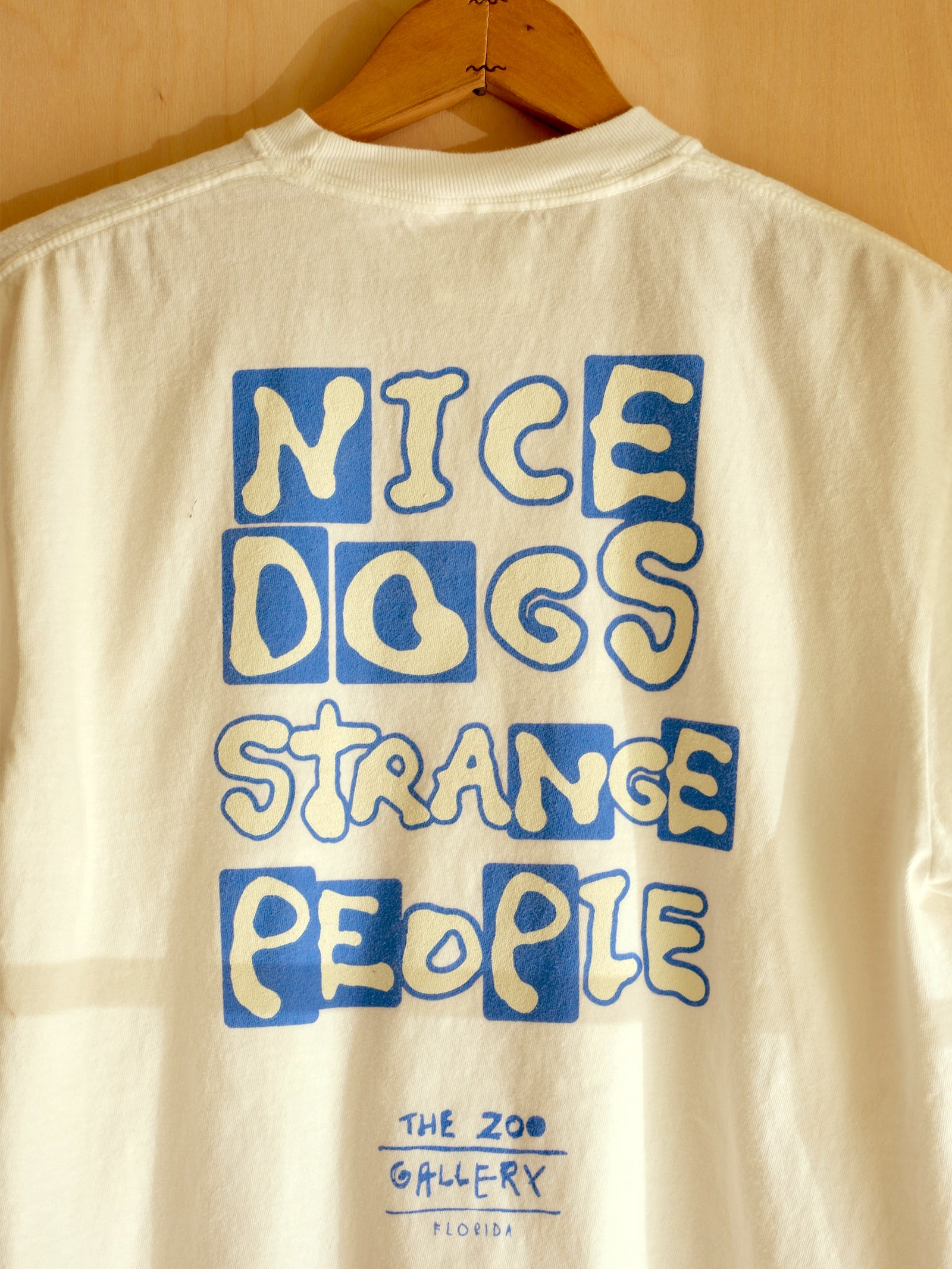 Nice Dogs Strange People T-shirt // Oddball