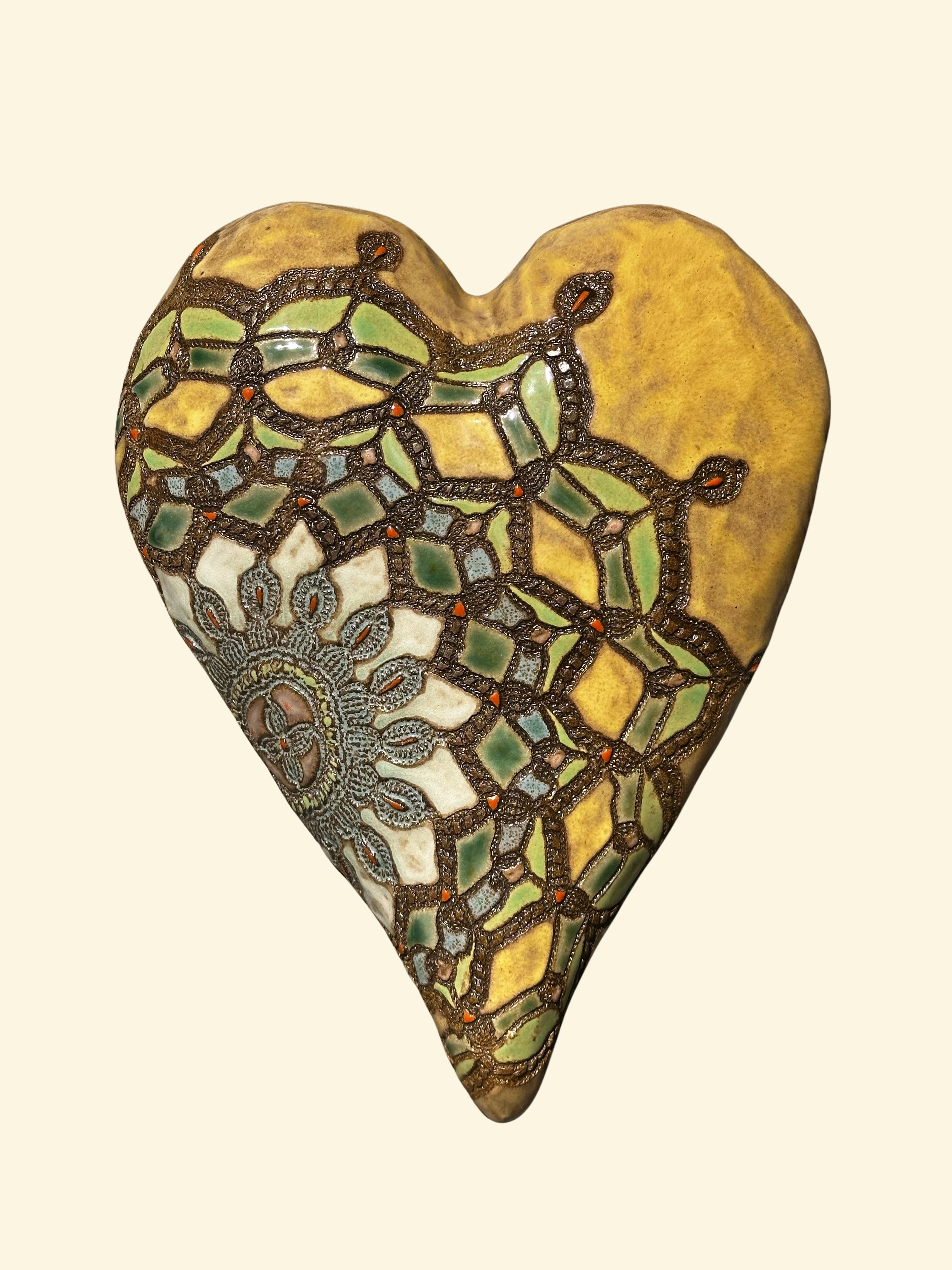Custom XL Marceles Yellow Heart