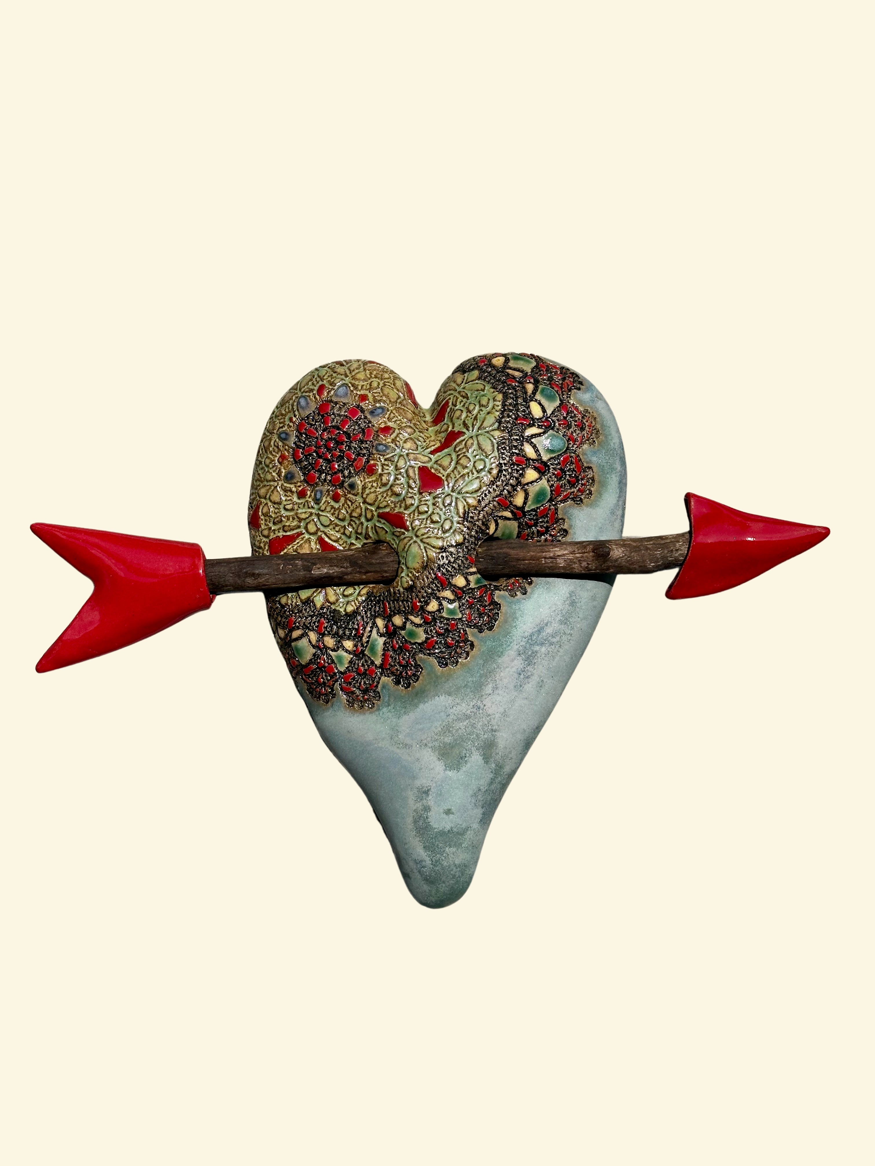 Lucita's Shawl Red Arrow