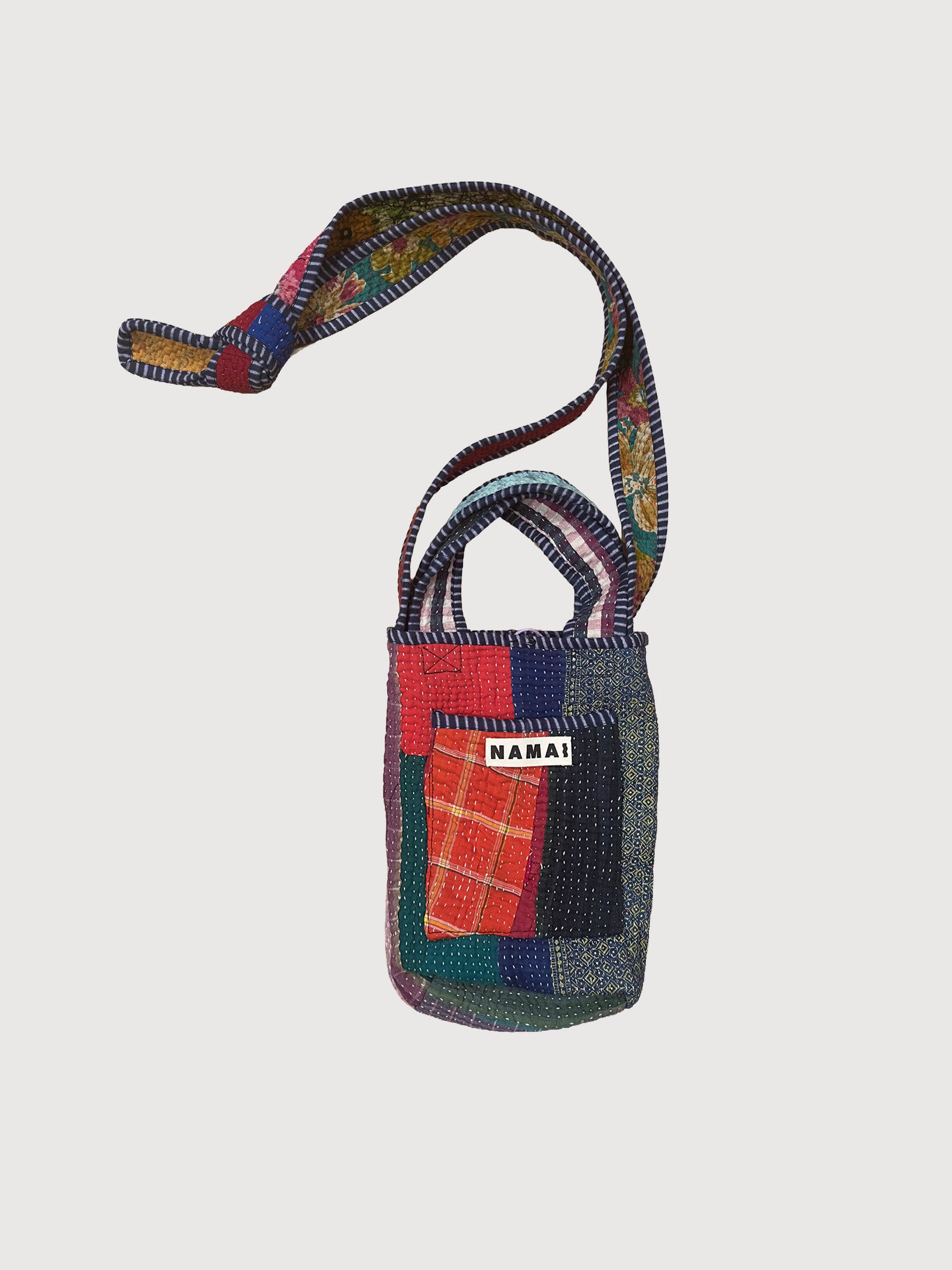 The Xoti Mini Zero-Waste Quilted Kantha Bag
