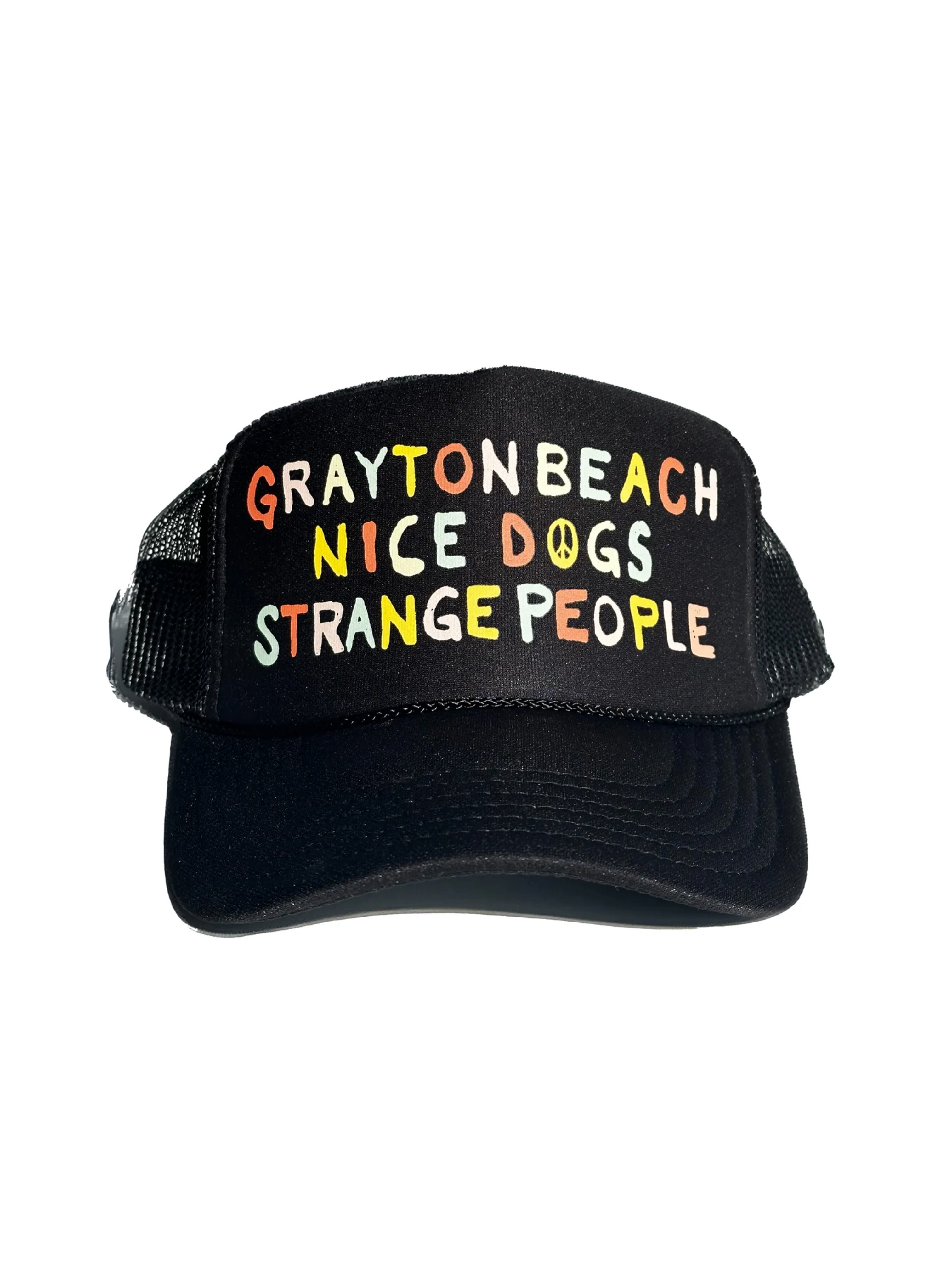 Nice Dogs Strange People Trucker Hat