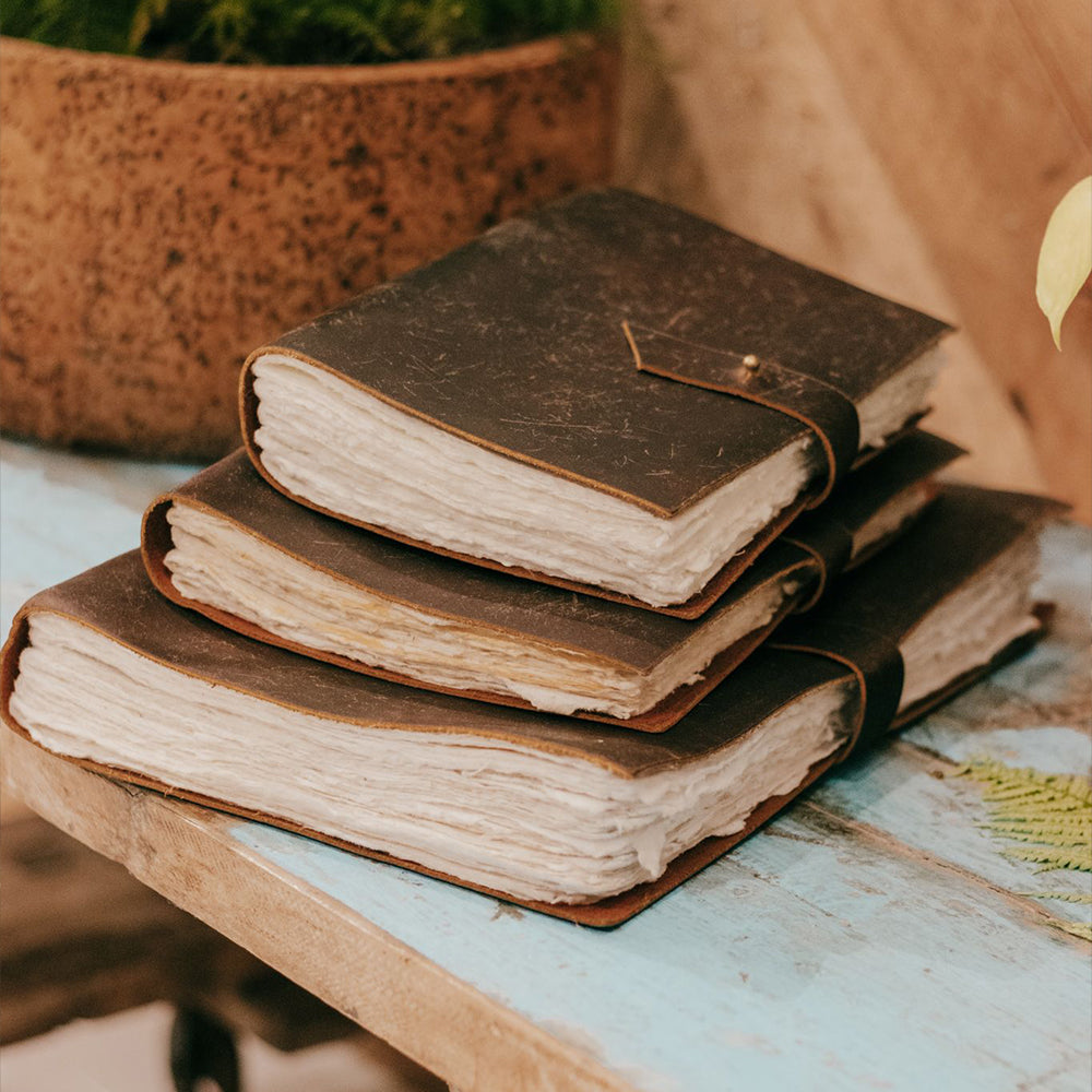 Small Chocolate Oiled Leather Journal