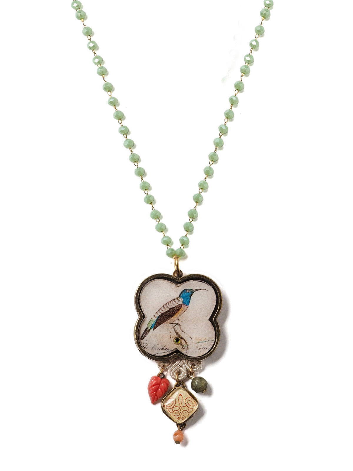 Vintage Love Bird Necklace