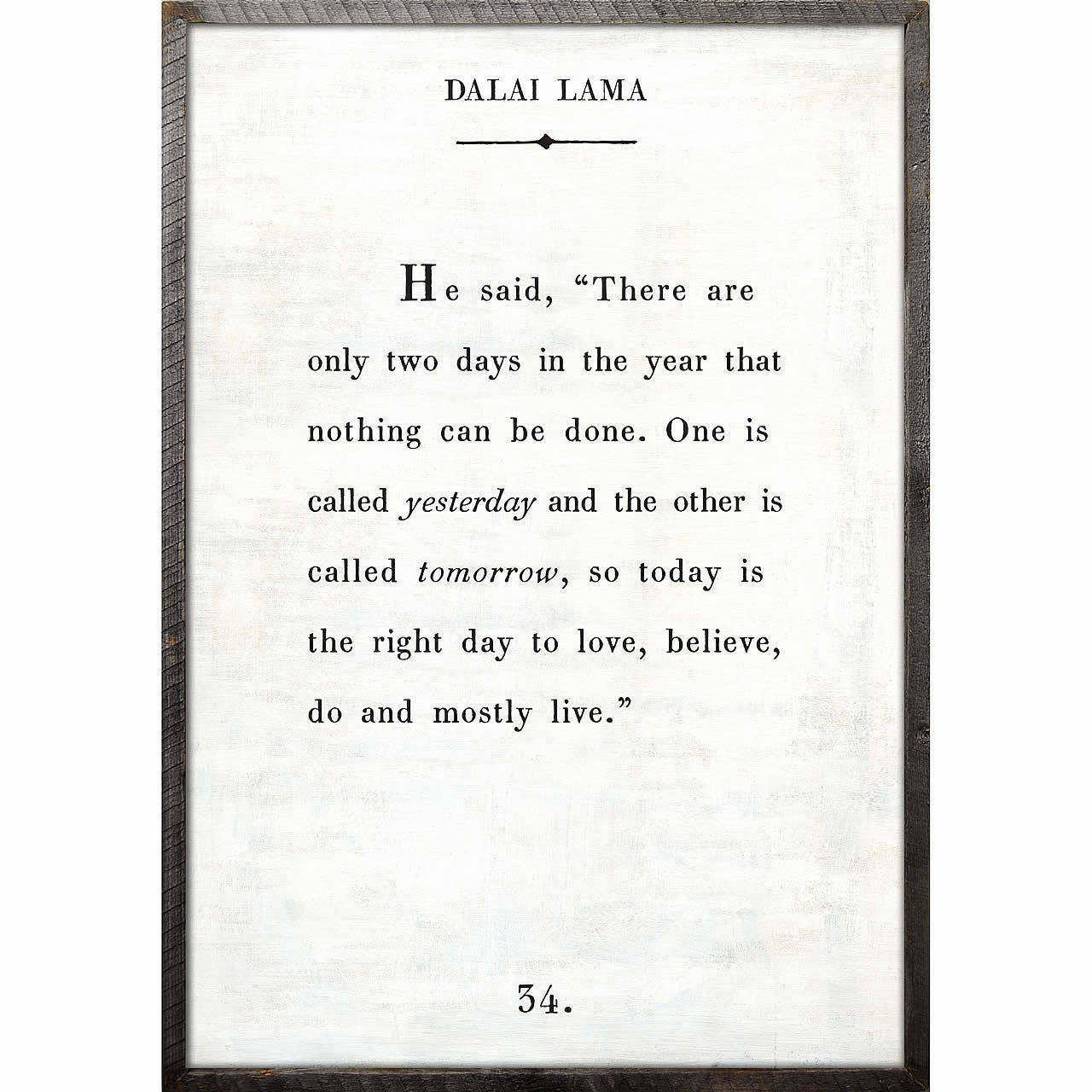 Dalai Lama Art Print