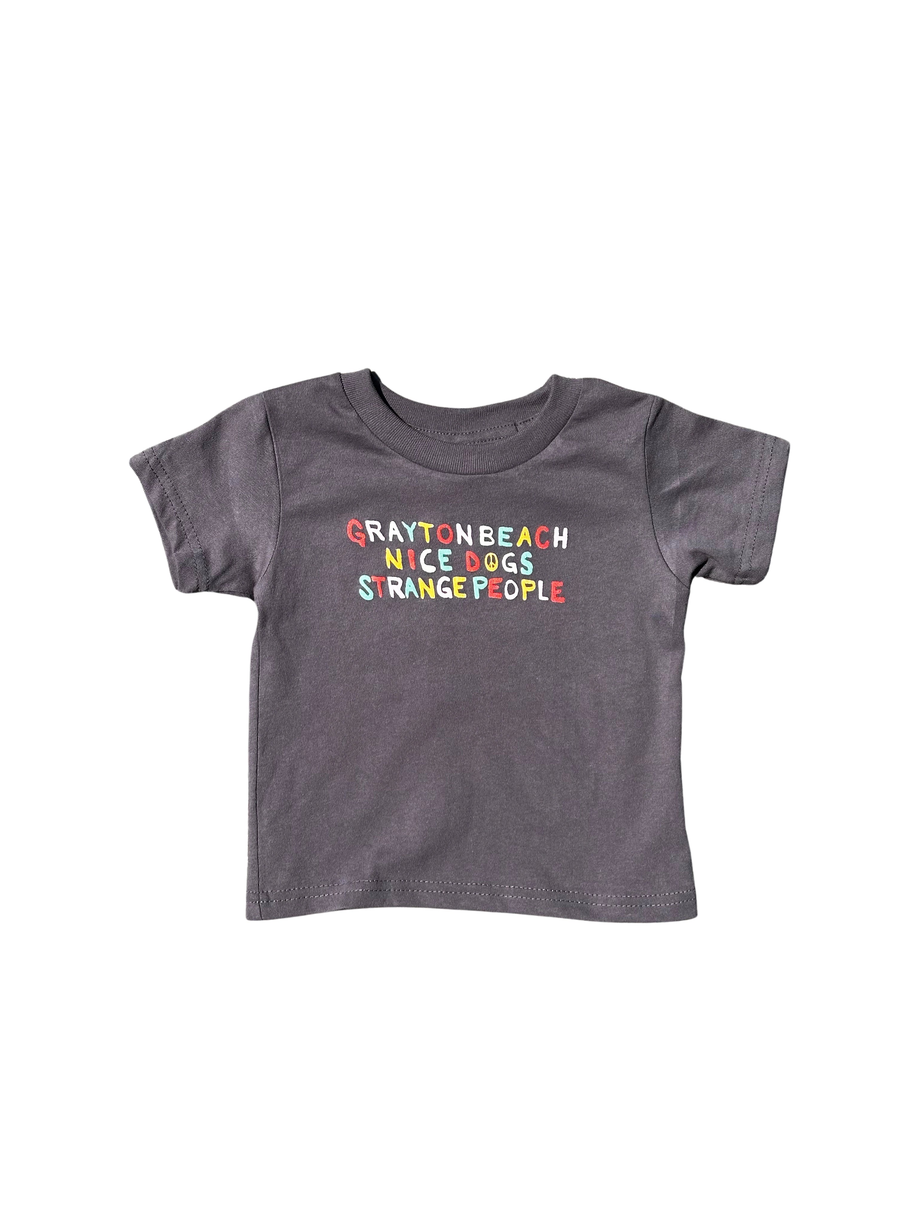 Toddler Nice Dogs Strange People Colorful Tee