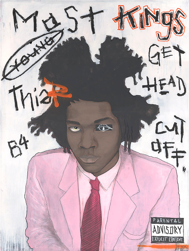 Basquiat 'Kings' Print