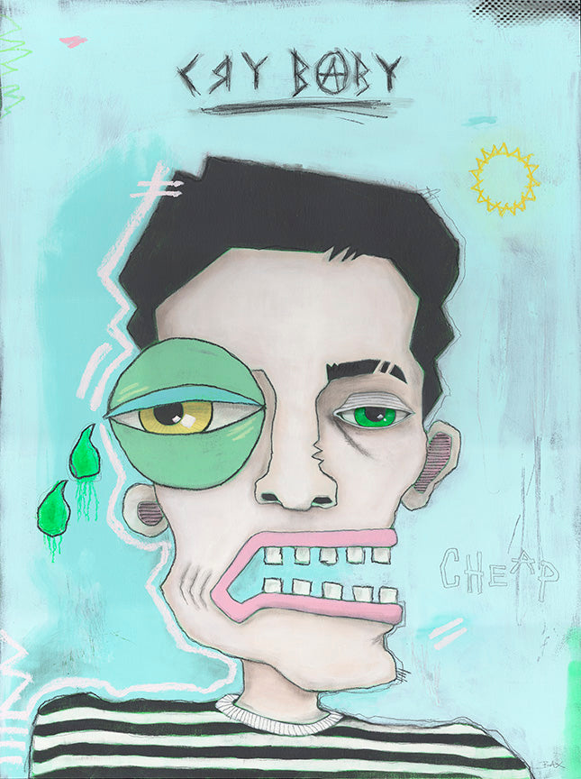 'Cry Baby' Print