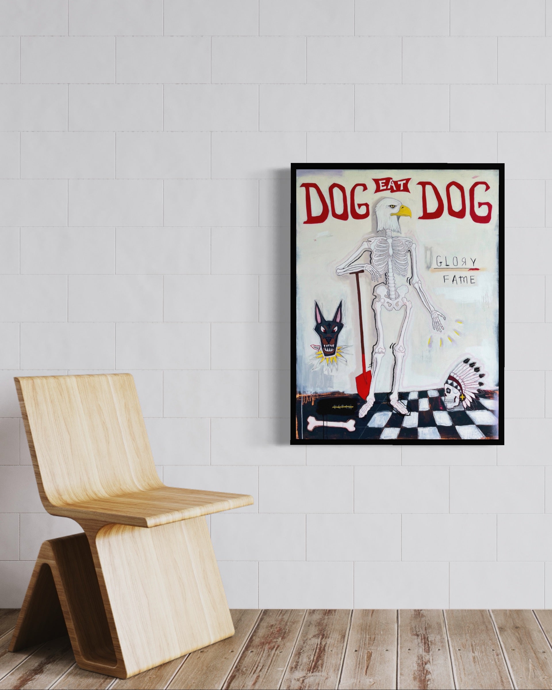 'Dog Eat Dog' Print
