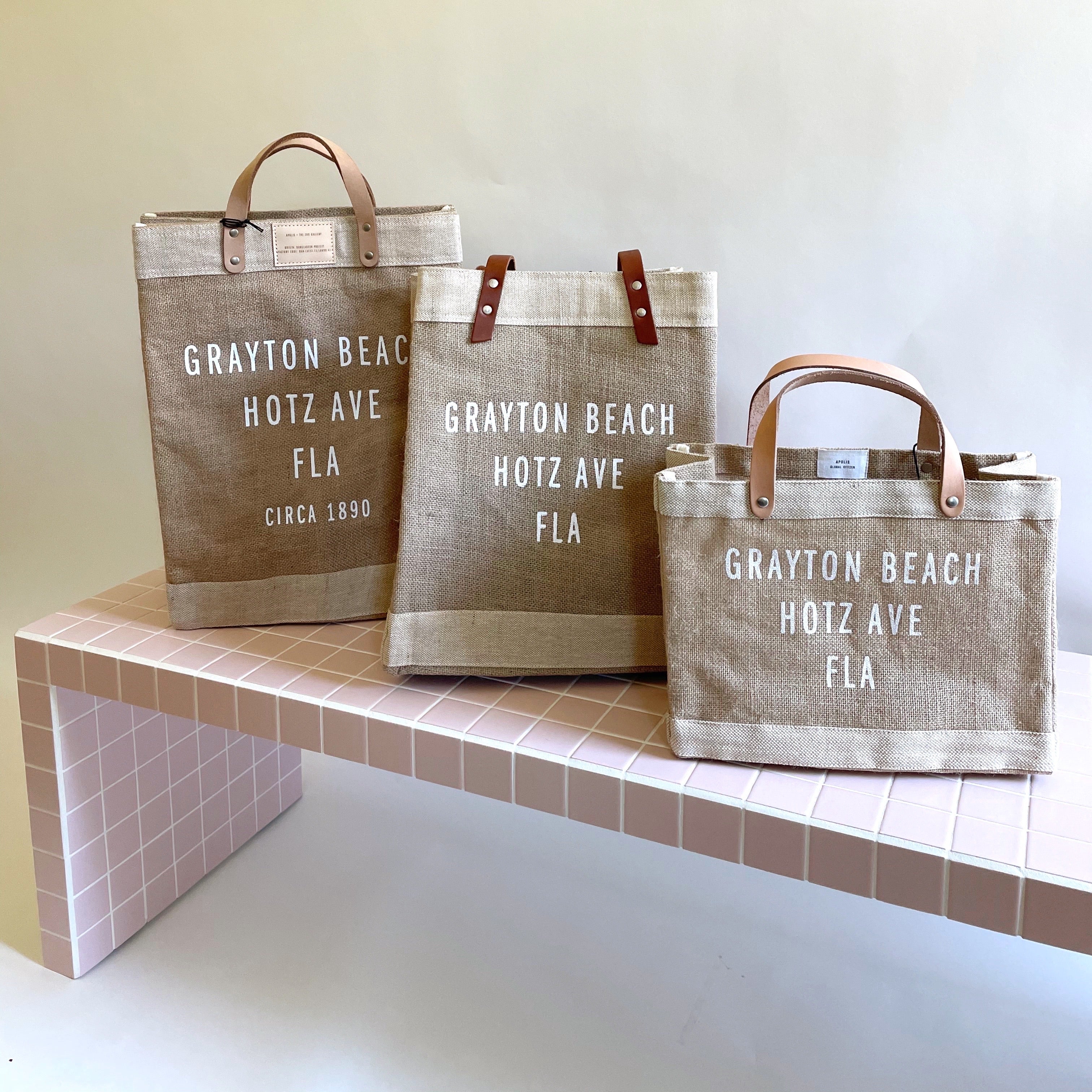 Grayton Beach Market Bags