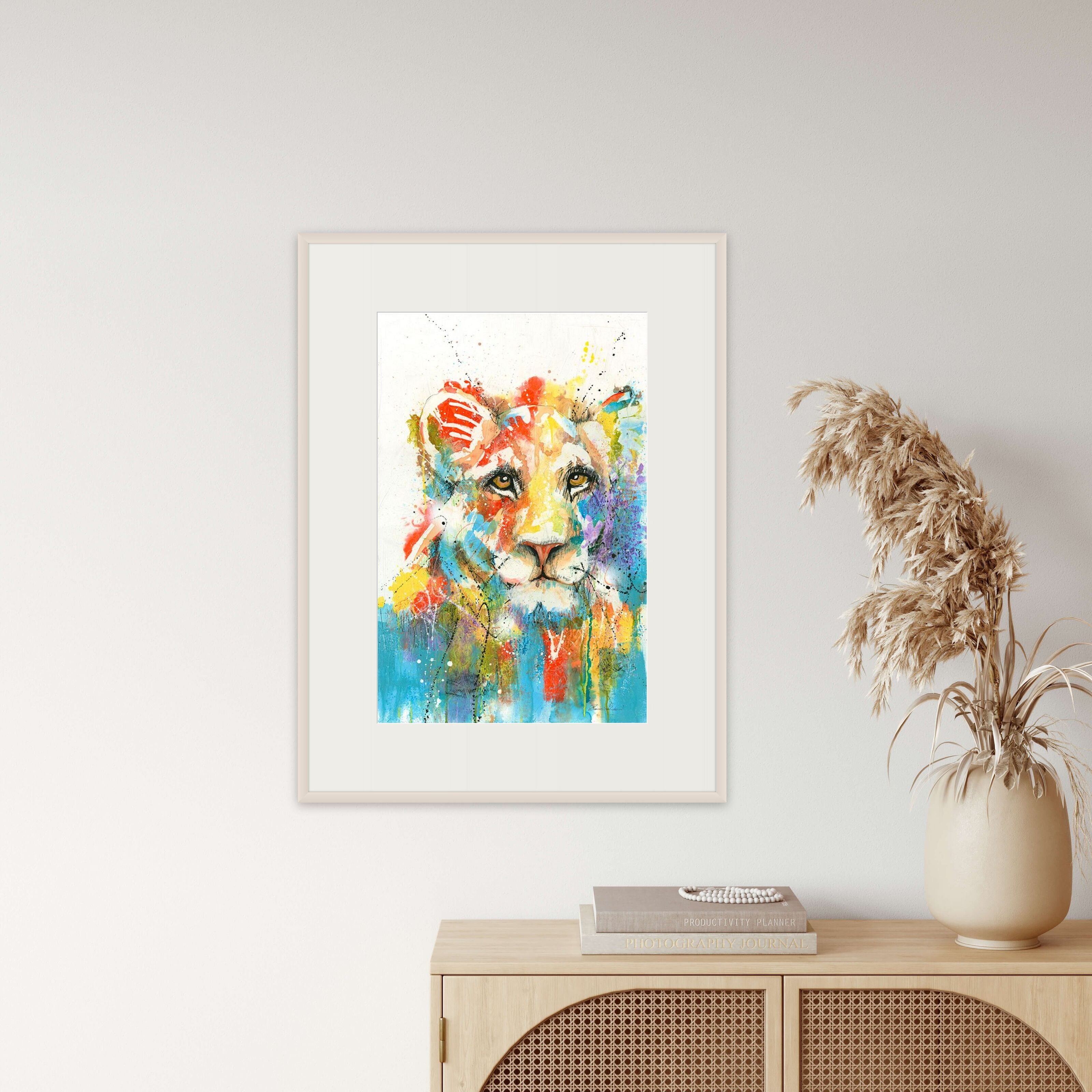 Lioness Print